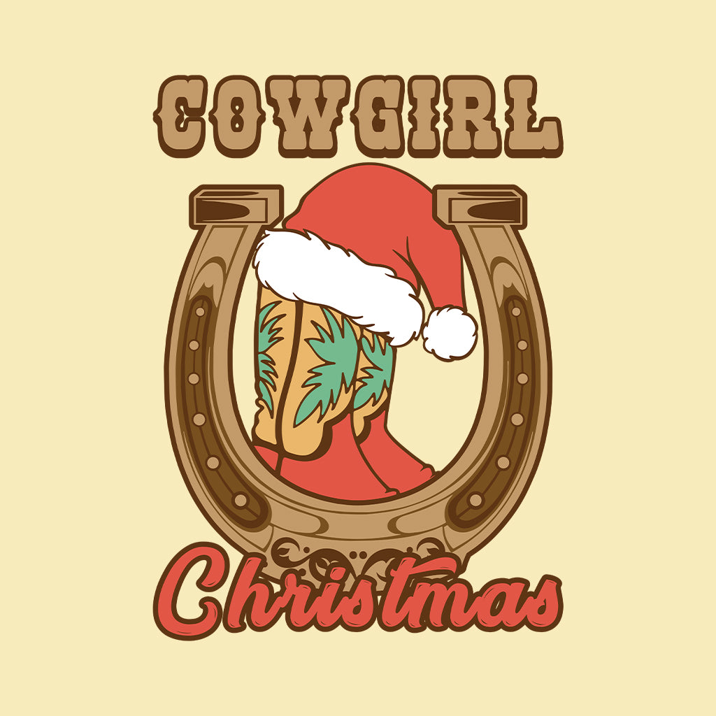 Cowgirl Christmas Festive Western Country Xmas | PRODUCT CODE: CWGLRTMSWRN