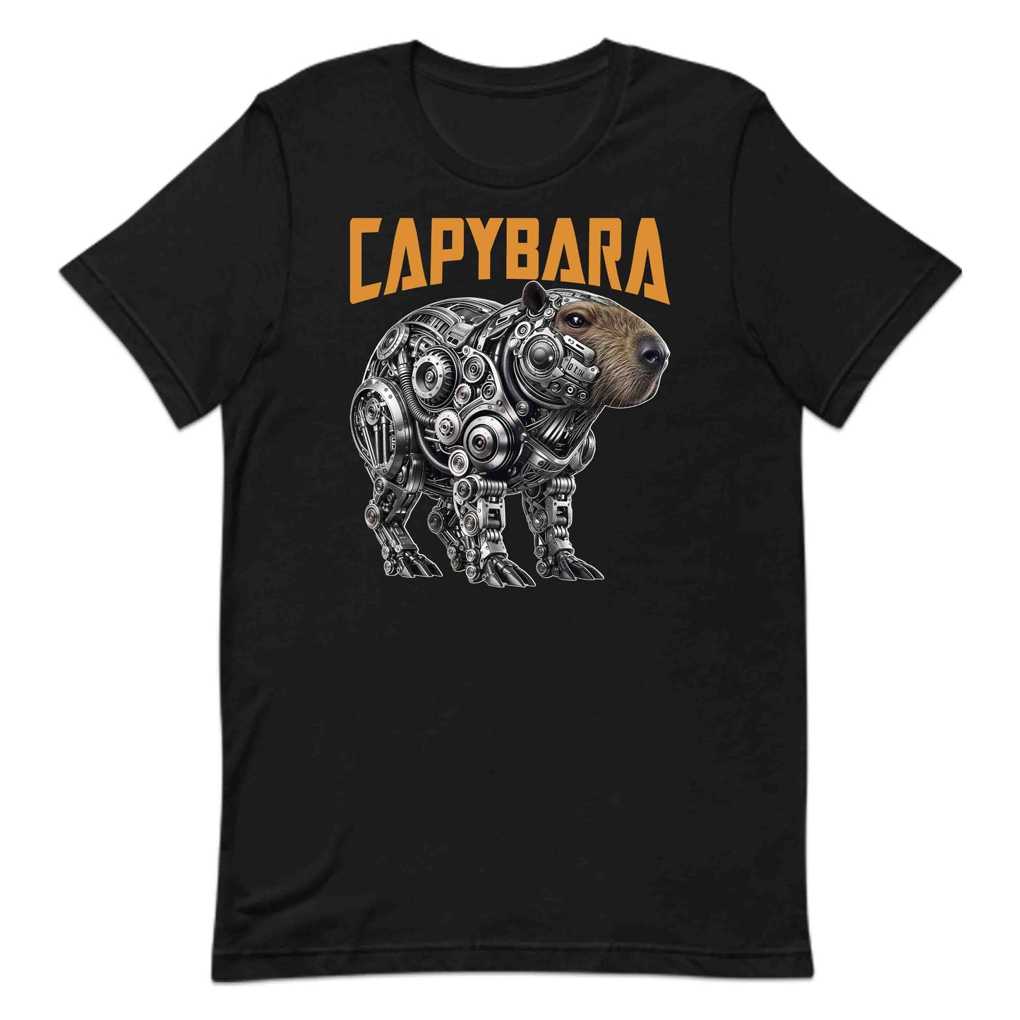 Cyber Mech Capybara Futuristic Steampunk Robotic Rodent | PRODUCT CODE: CYBRMHRDNTPK
