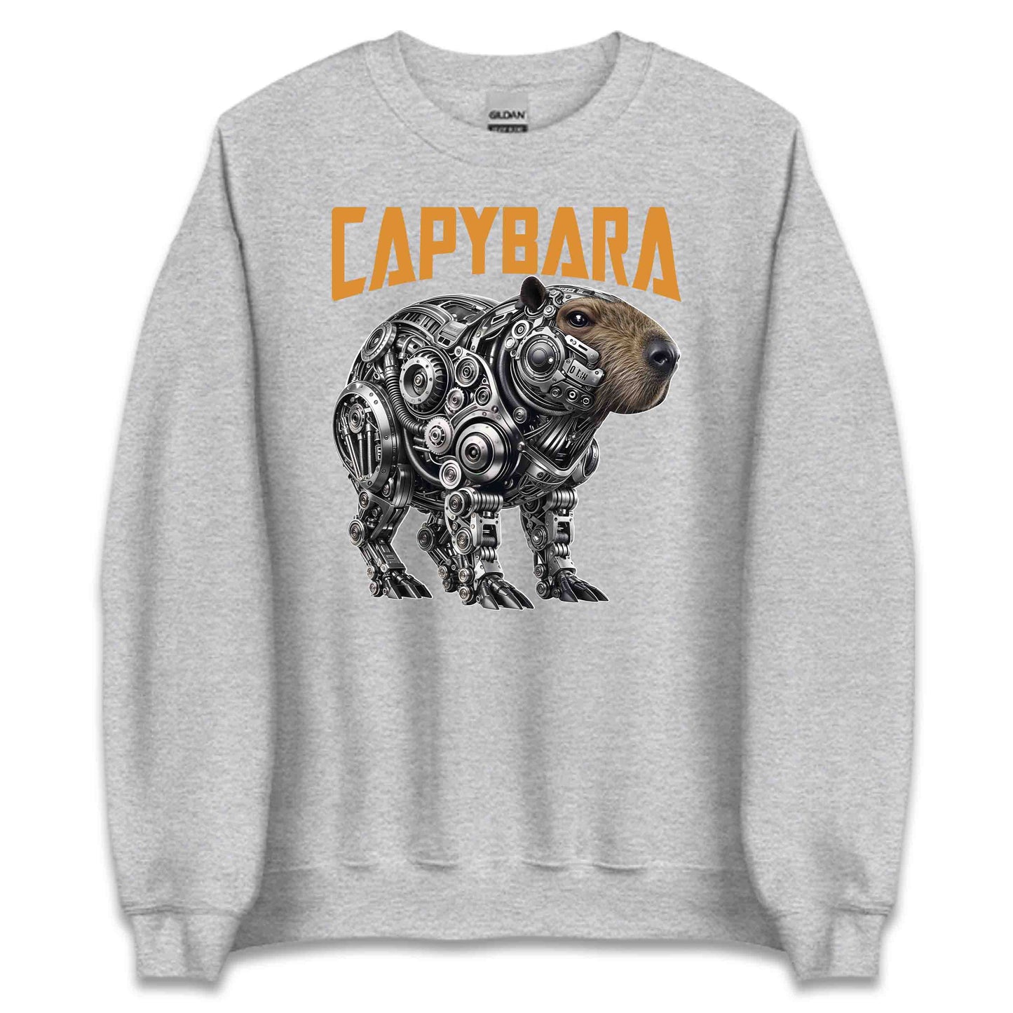 Cyber Mech Capybara Futuristic Steampunk Robotic Rodent | PRODUCT CODE: CYBRMHRDNTPK