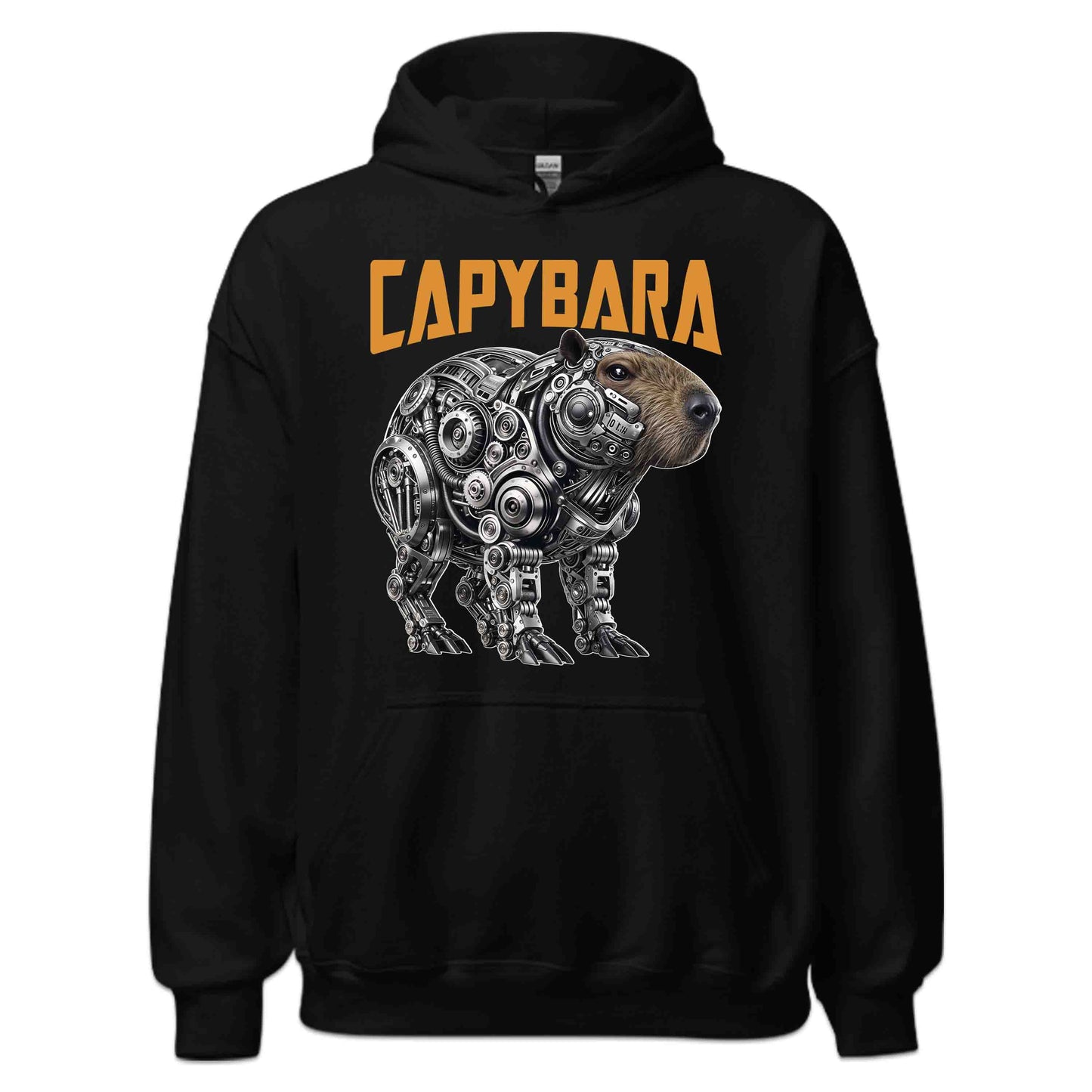 Cyber Mech Capybara Futuristic Steampunk Robotic Rodent | PRODUCT CODE: CYBRMHRDNTPK