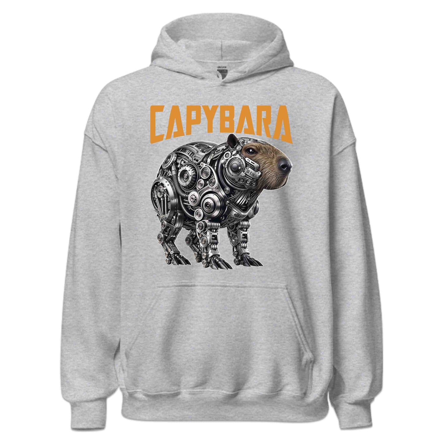 Cyber Mech Capybara Futuristic Steampunk Robotic Rodent | PRODUCT CODE: CYBRMHRDNTPK