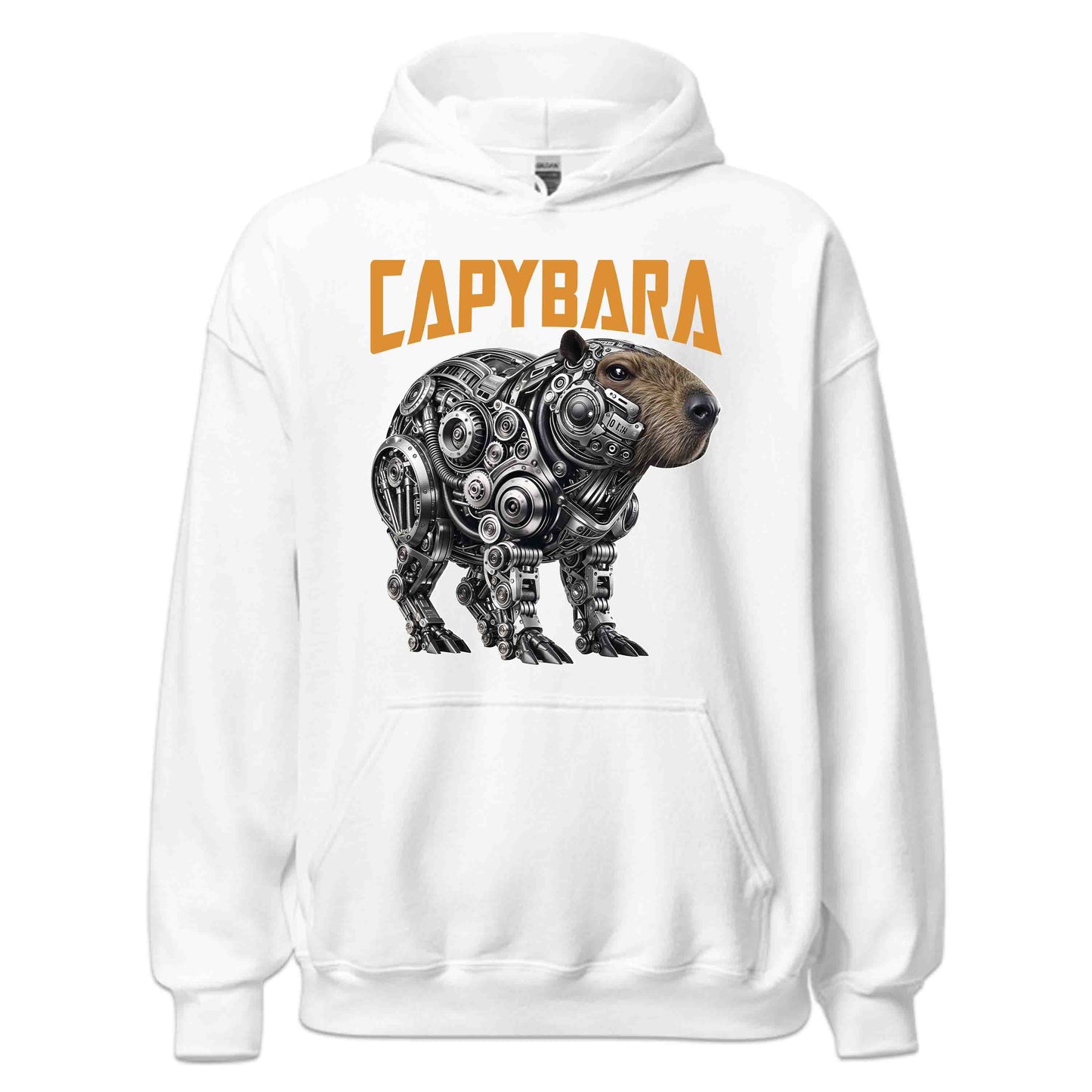 Cyber Mech Capybara Futuristic Steampunk Robotic Rodent | PRODUCT CODE: CYBRMHRDNTPK