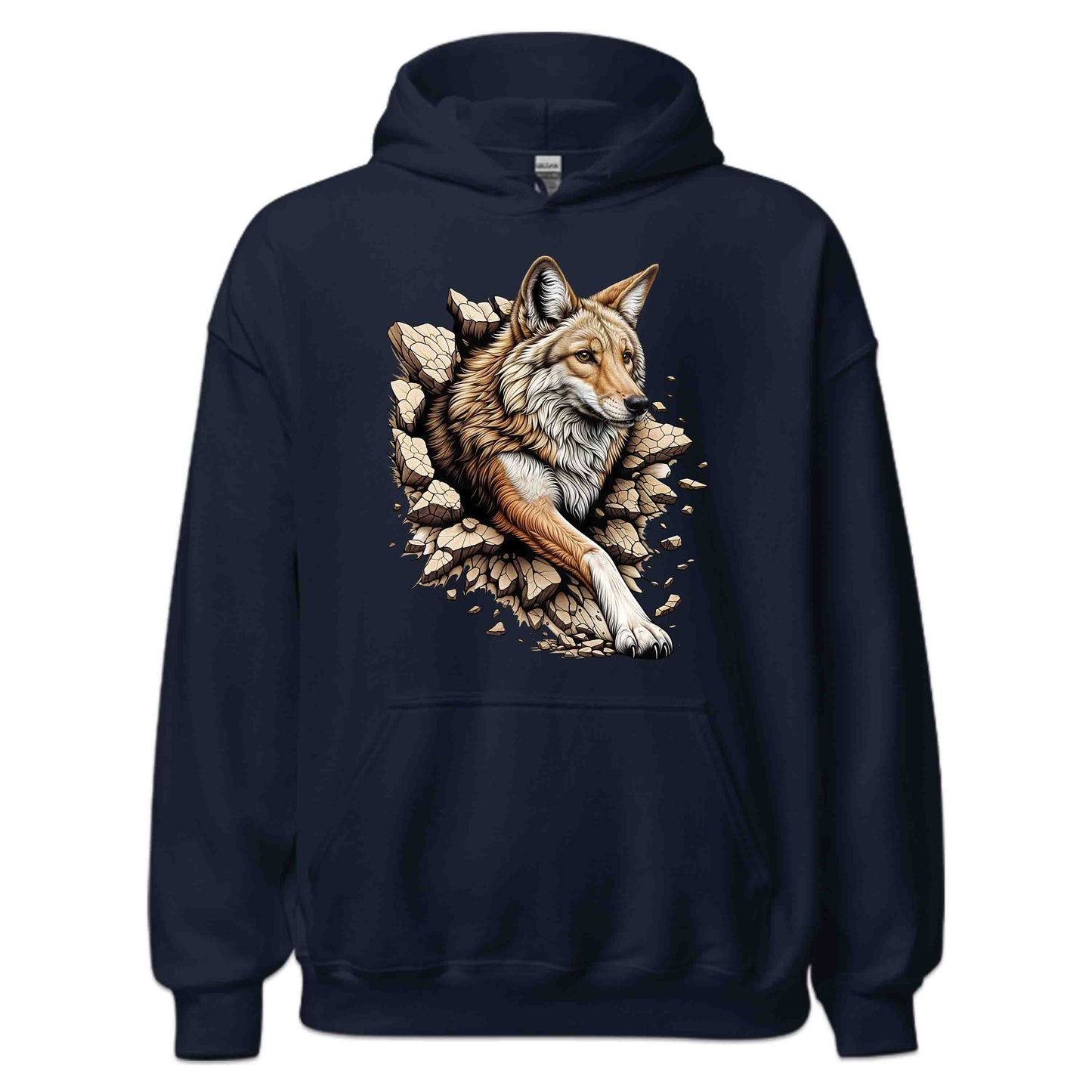 Coyote Breaking Through Wall 3D Realistic Coyote | PRODUCT CODE: CYTEBRKNWLEN