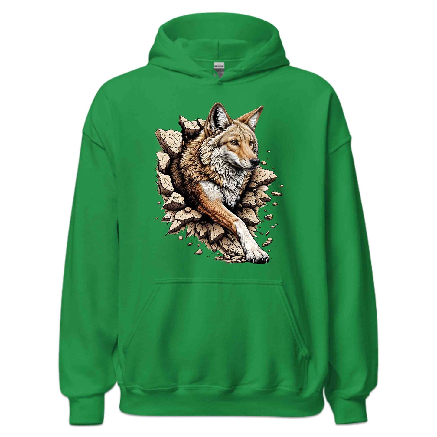 Coyote Breaking Through Wall 3D Realistic Coyote | PRODUCT CODE: CYTEBRKNWLEN