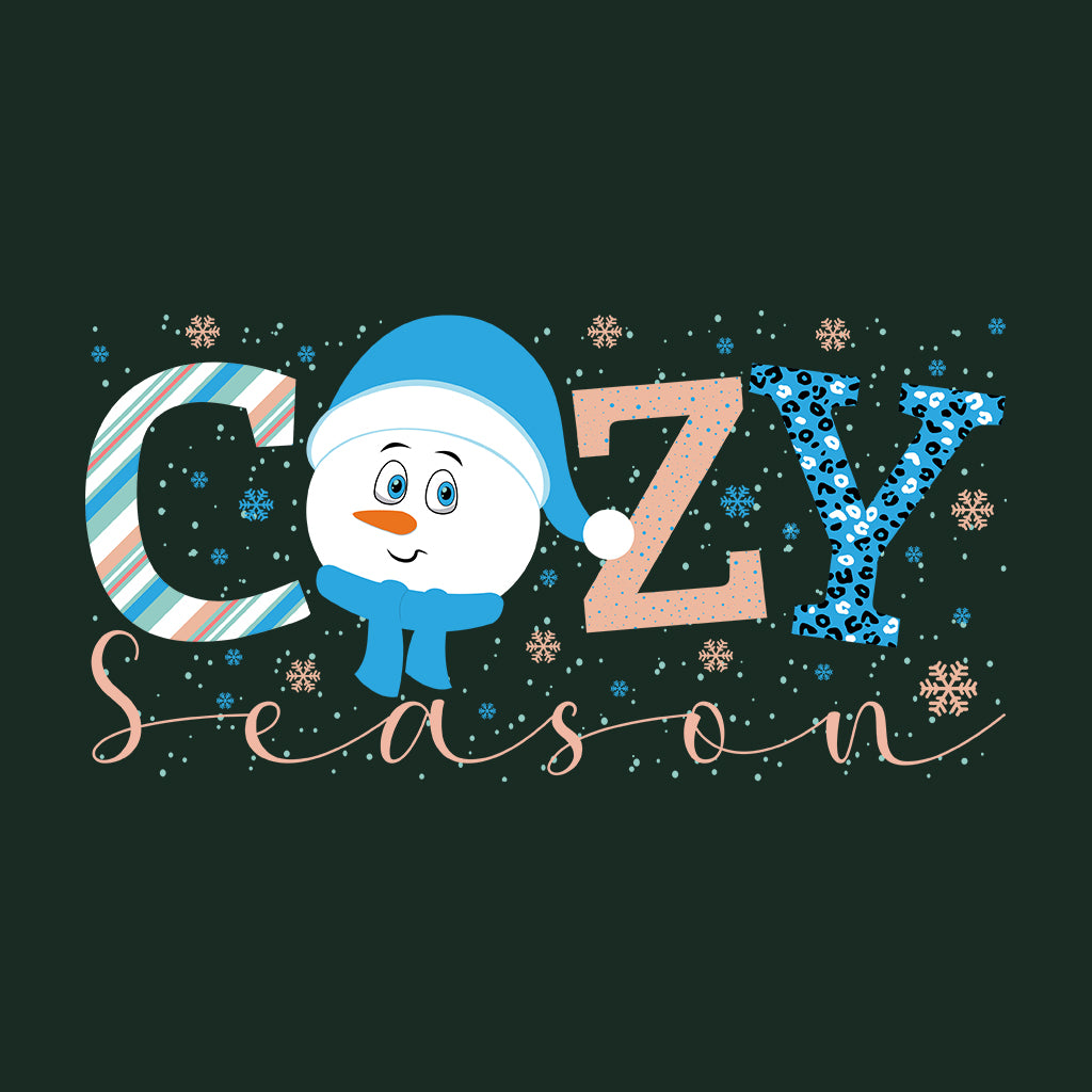 Cozy Season Christmas Snowman Winter Holiday Xmas | PRODUCT CODE: CYZSNOACHRM