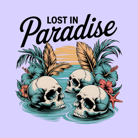 Dark Paradise Skull T-Shirt, Goth Vibes Sweatshirt & Beachcore Hoodie | PRODUCT CODE: DAHSDGJQP