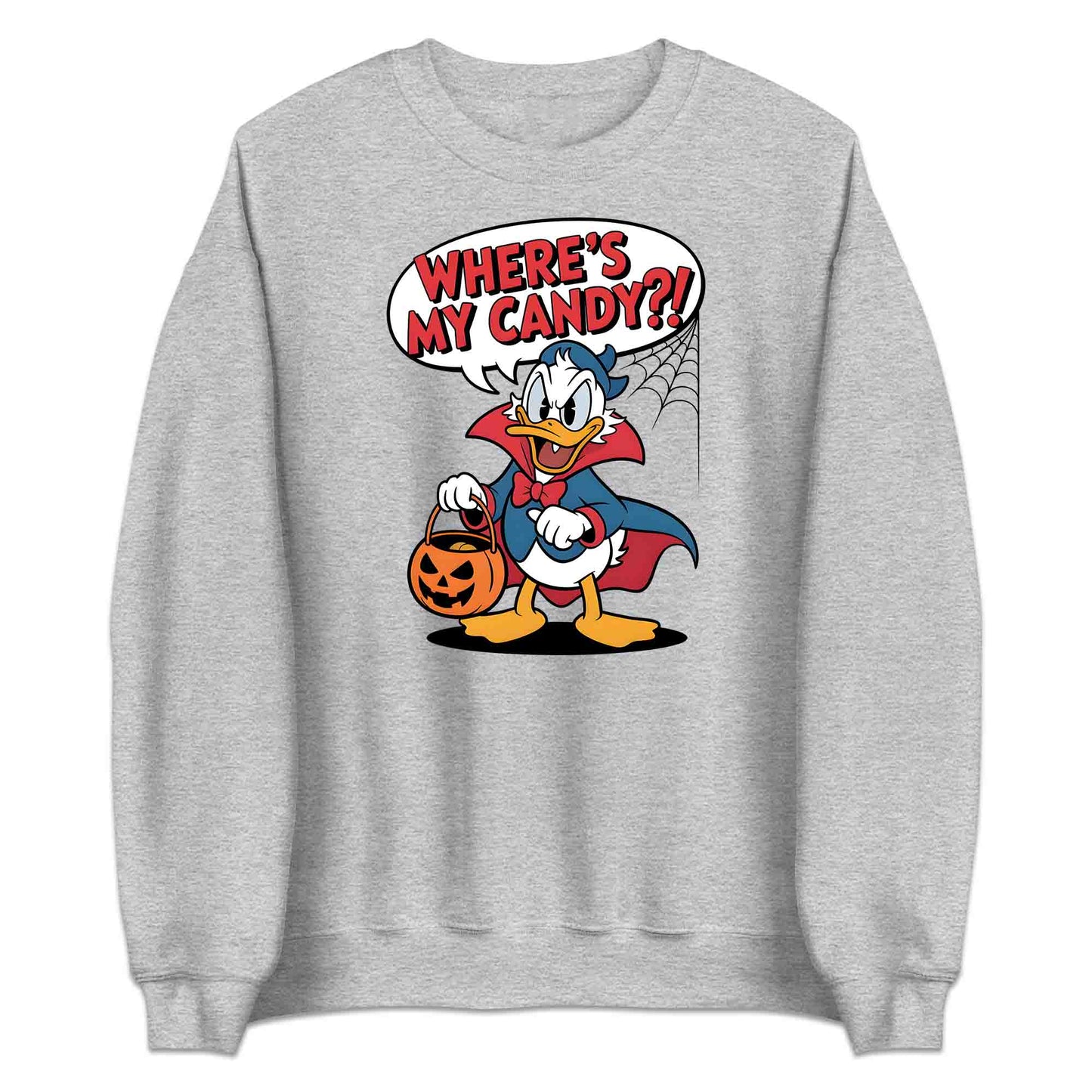 Disney Donald Duck Vampire T-Shirt, Halloween Cartoon Sweatshirt, Trick-Or-Treat Hoodie | PRODUCT CODE: DBNFGHSRF