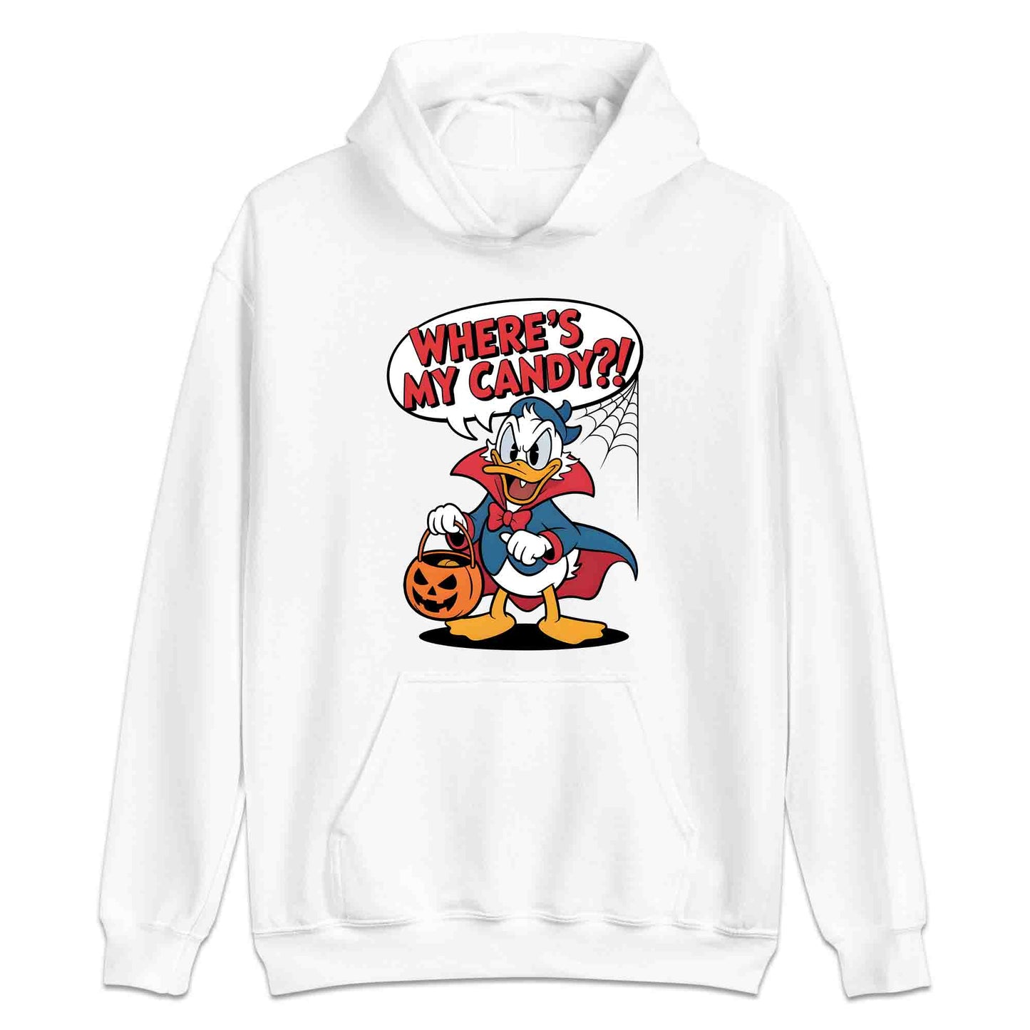 Disney Donald Duck Vampire T-Shirt, Halloween Cartoon Sweatshirt, Trick-Or-Treat Hoodie | PRODUCT CODE: DBNFGHSRF
