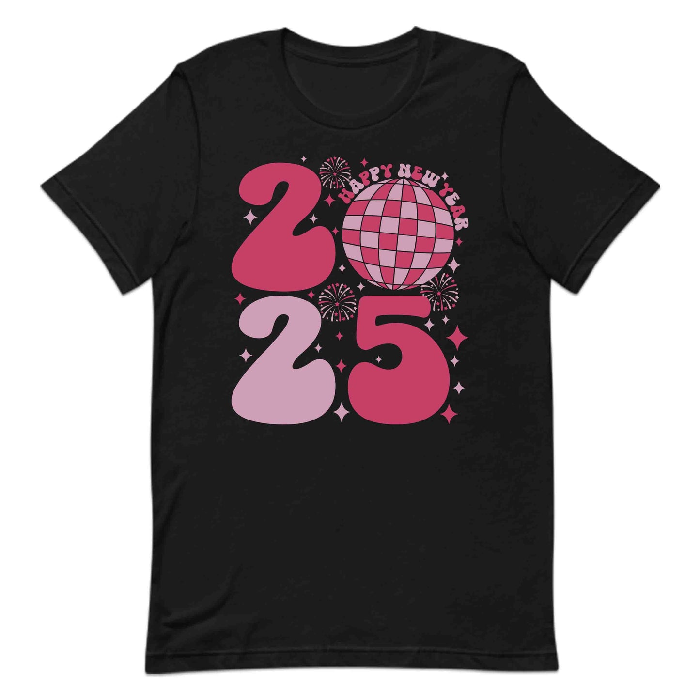 Happy New Year 2025 Retro Disco Themed | PRODUCT CODE: DCSHPNWYRTENY