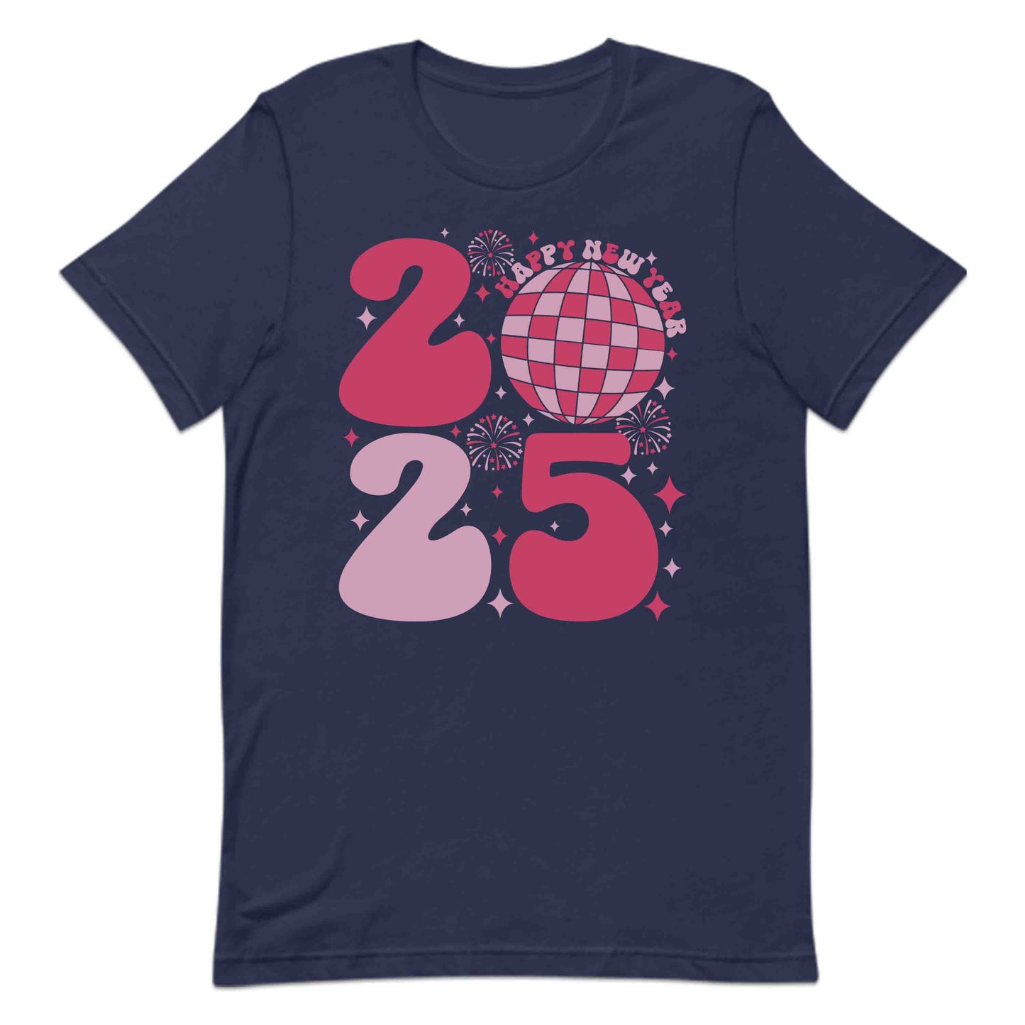 Happy New Year 2025 Retro Disco Themed | PRODUCT CODE: DCSHPNWYRTENY