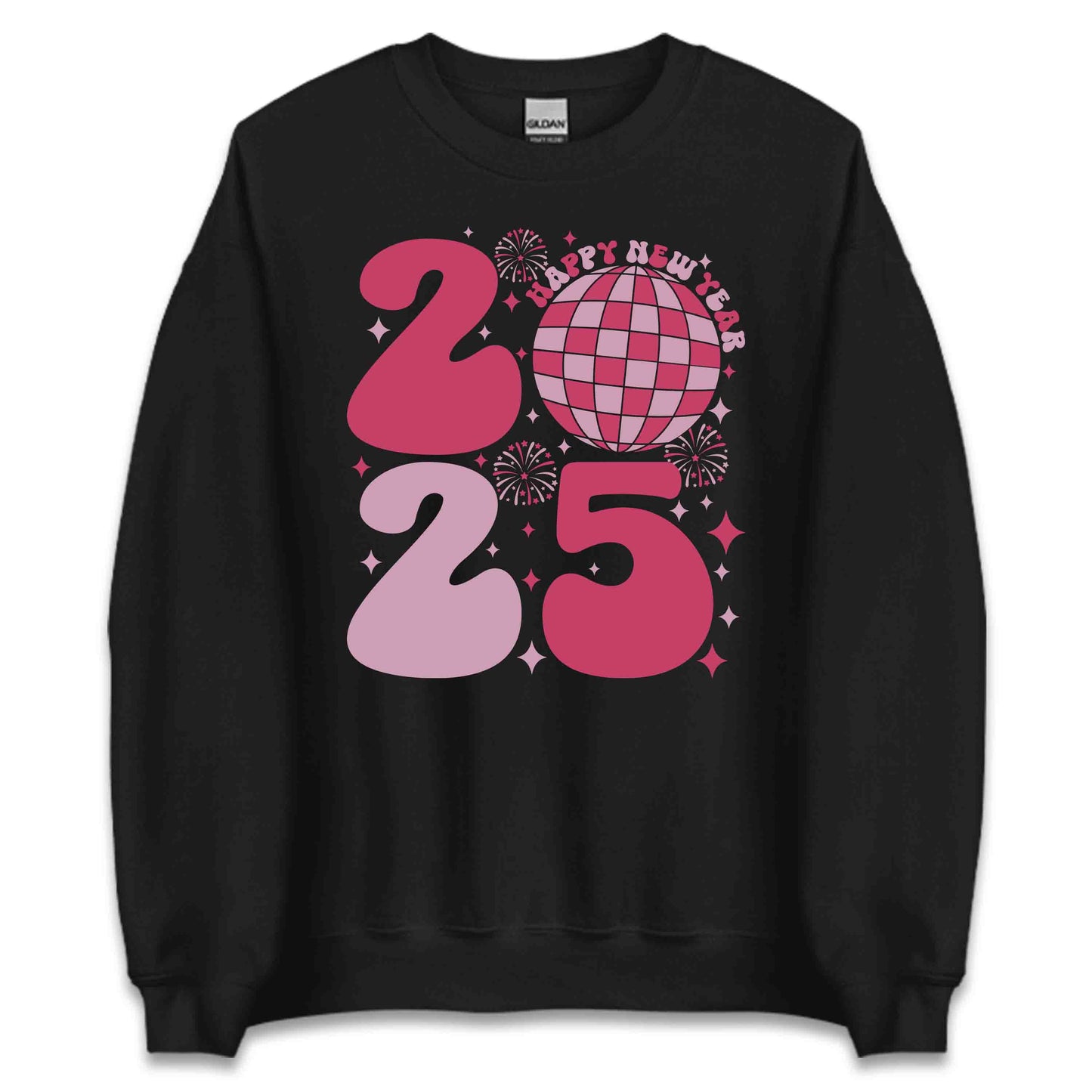 Happy New Year 2025 Retro Disco Themed | PRODUCT CODE: DCSHPNWYRTENY