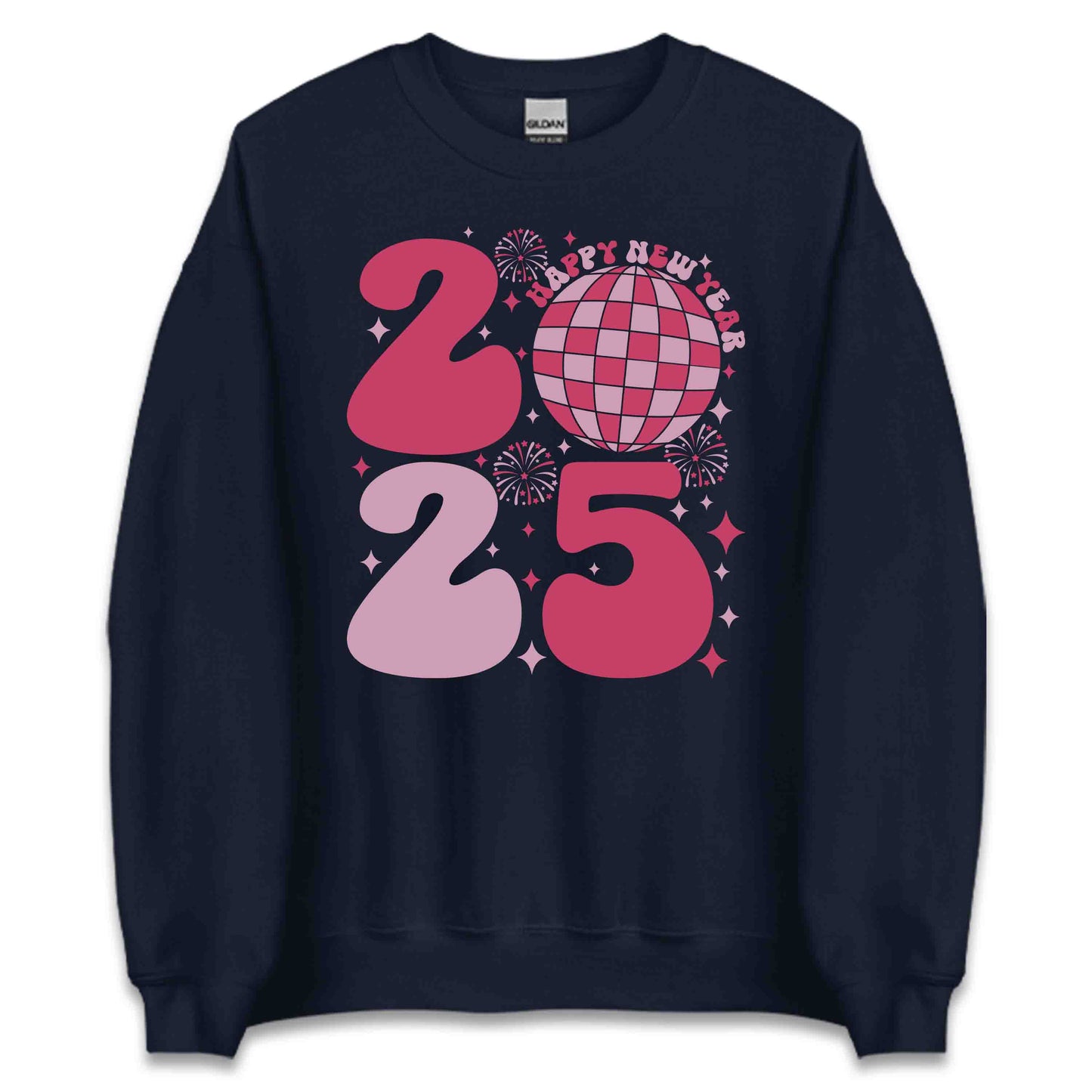 Happy New Year 2025 Retro Disco Themed | PRODUCT CODE: DCSHPNWYRTENY