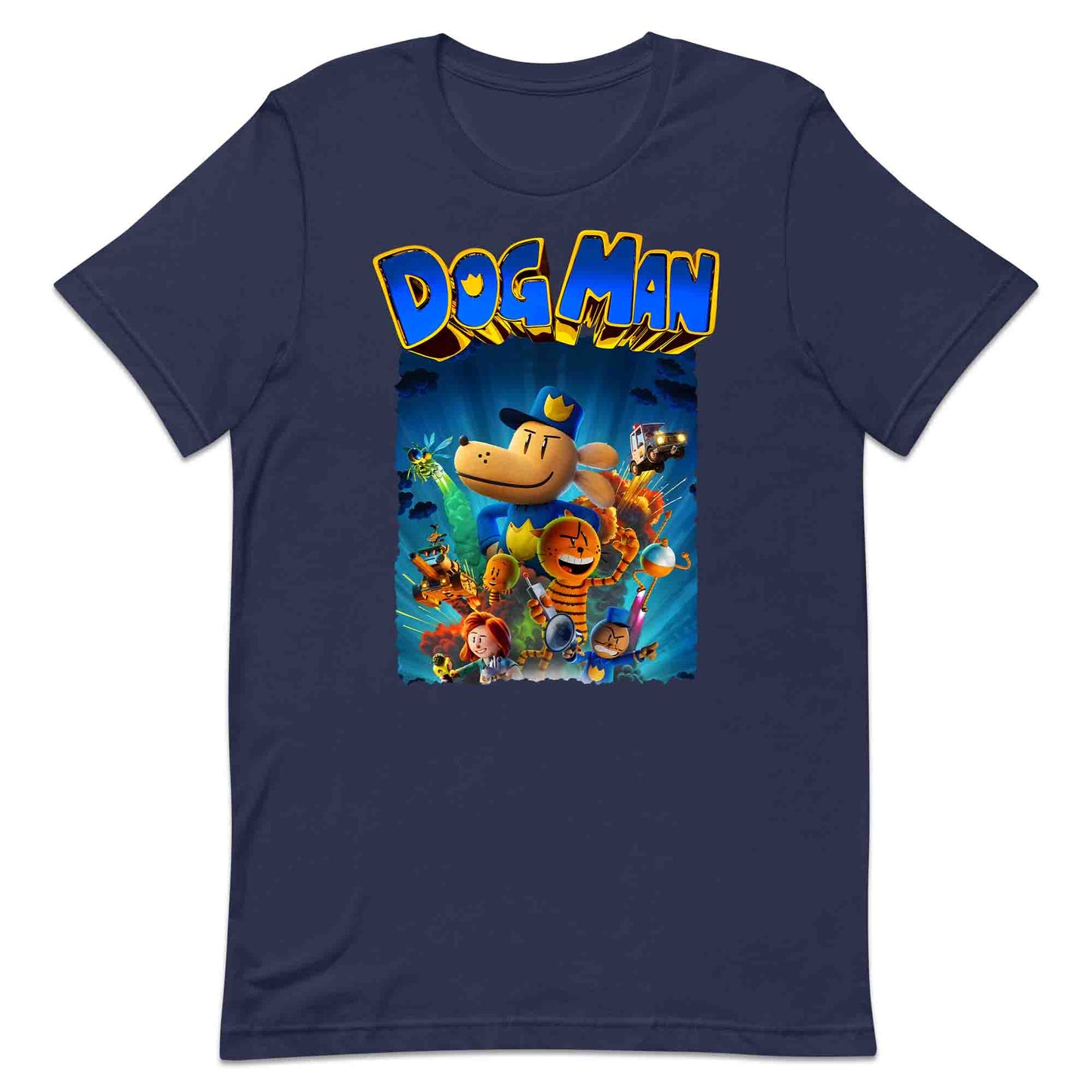 Dog Man World Book Day T-Shirt | Humanoid Animal Cop Dog Jumper | Comic Story Book Hoodie | PRODUCT CODE: DGHJEOIQWM