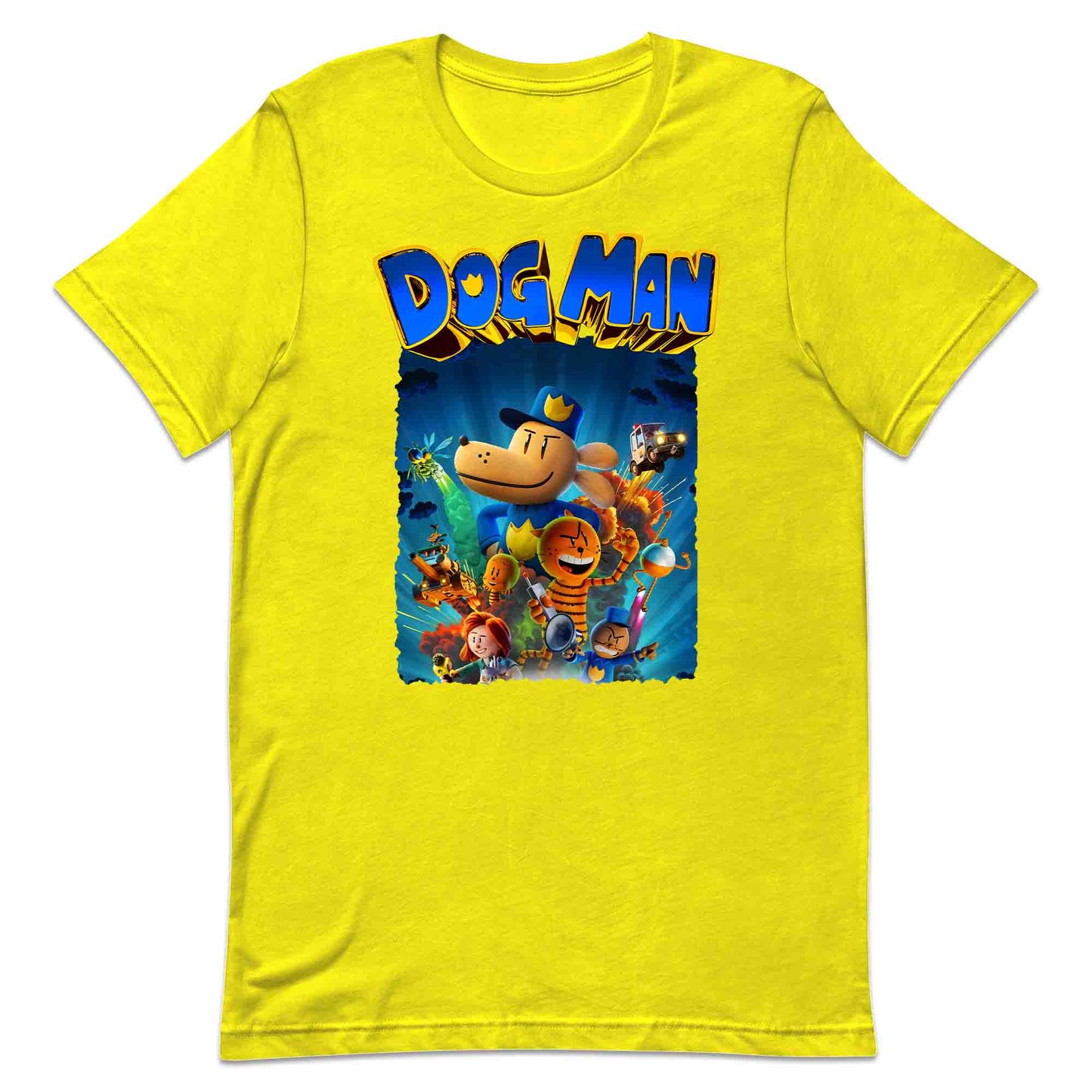 Dog Man World Book Day T-Shirt | Humanoid Animal Cop Dog Jumper | Comic Story Book Hoodie | PRODUCT CODE: DGHJEOIQWM