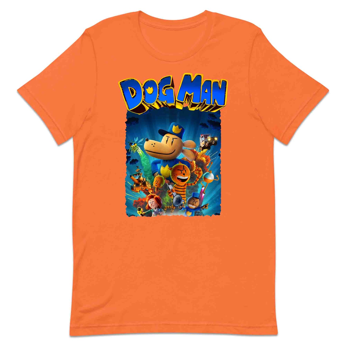 Dog Man World Book Day T-Shirt | Humanoid Animal Cop Dog Jumper | Comic Story Book Hoodie | PRODUCT CODE: DGHJEOIQWM