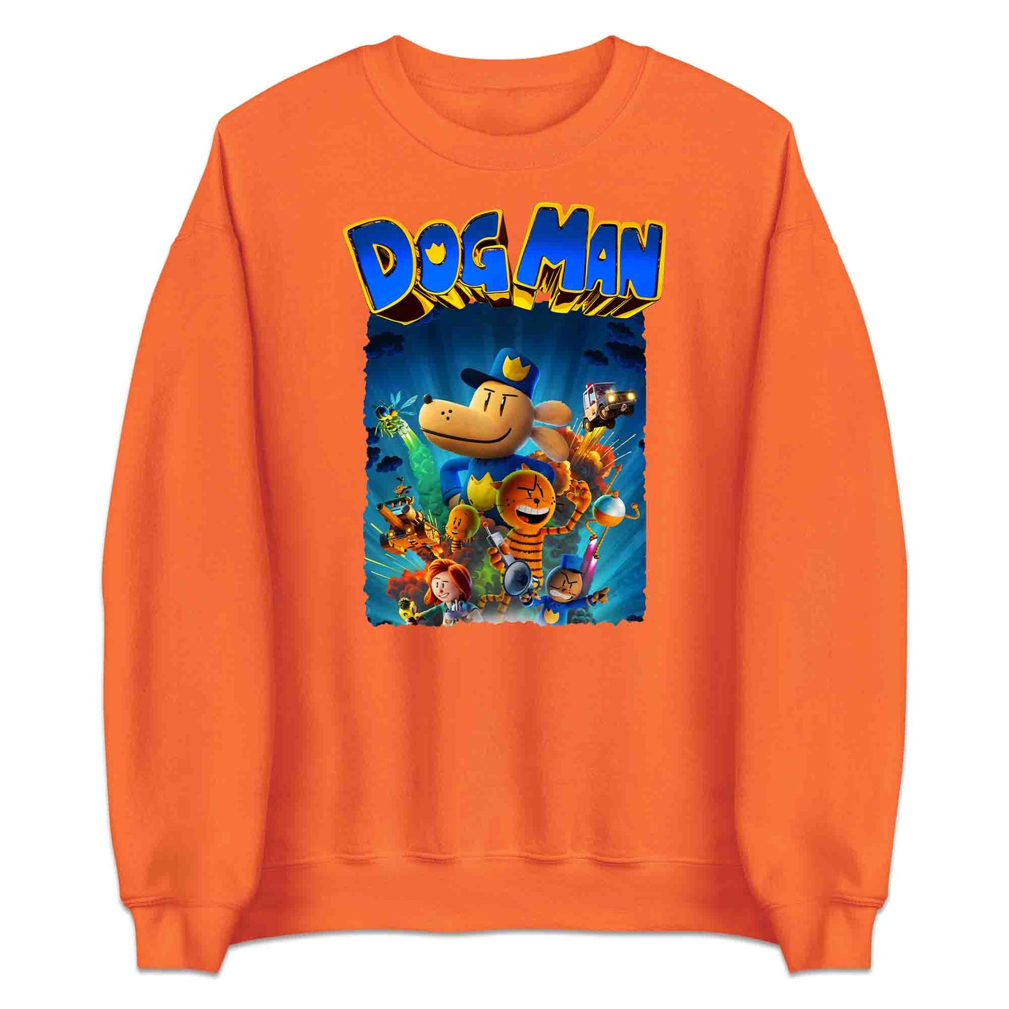 Dog Man World Book Day T-Shirt | Humanoid Animal Cop Dog Jumper | Comic Story Book Hoodie | PRODUCT CODE: DGHJEOIQWM