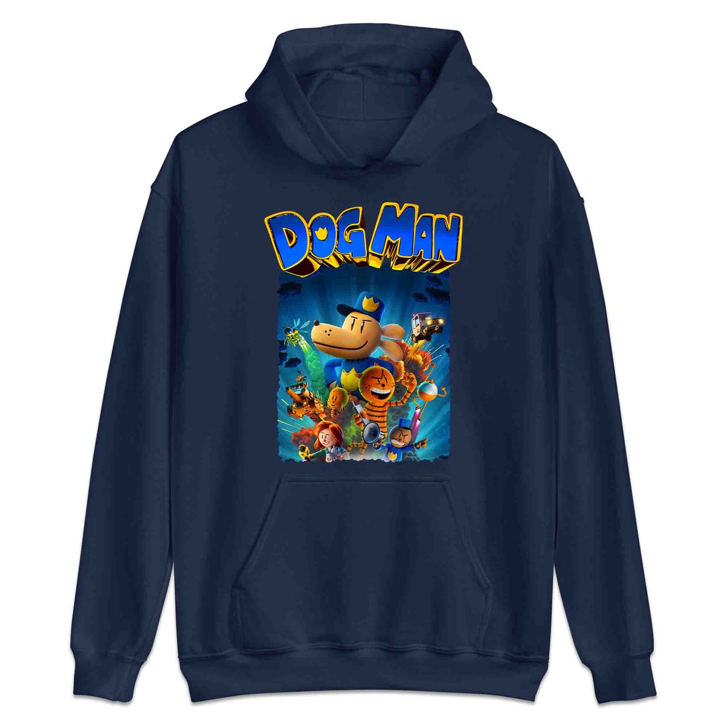 Dog Man World Book Day T-Shirt | Humanoid Animal Cop Dog Jumper | Comic Story Book Hoodie | PRODUCT CODE: DGHJEOIQWM