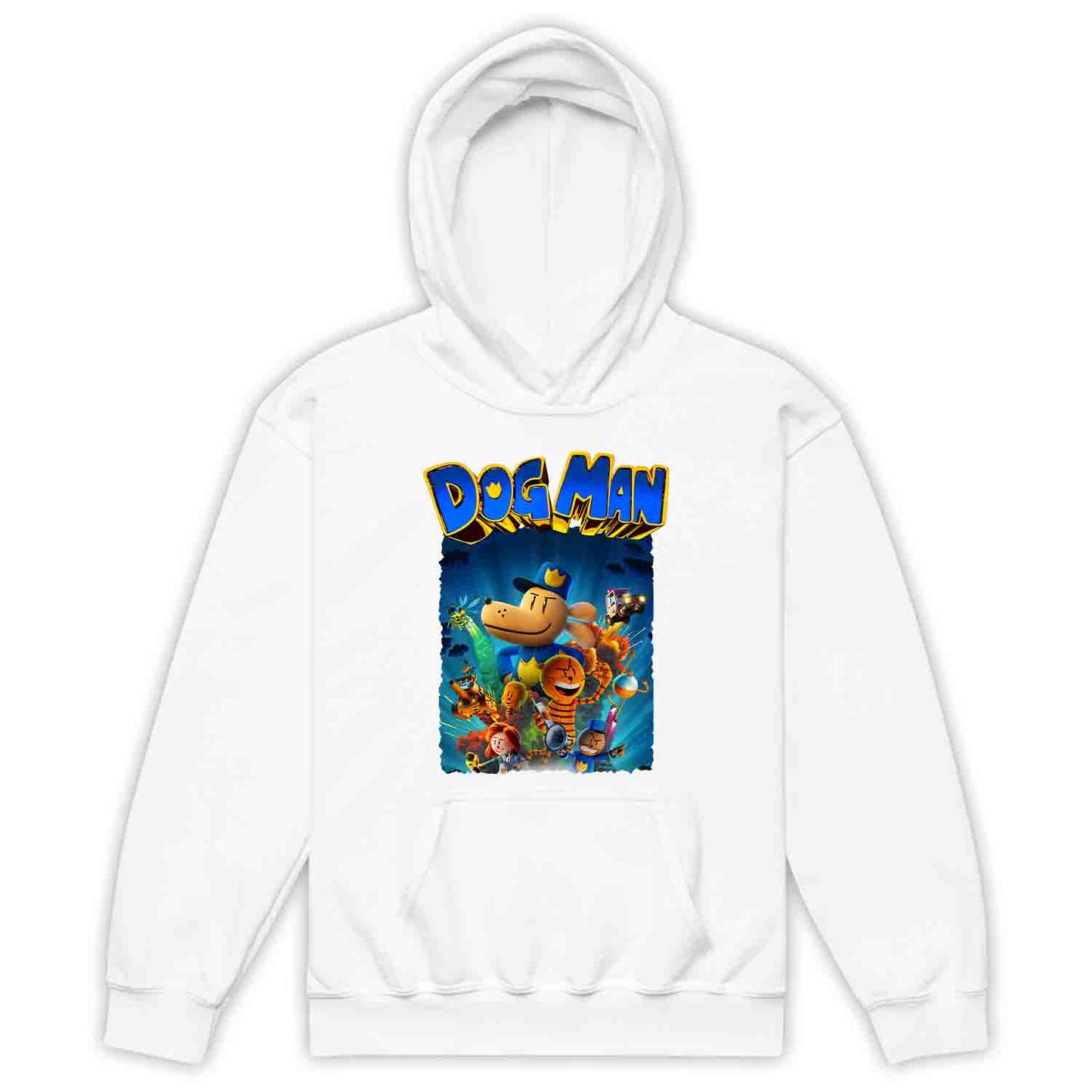 Dog Man World Book Day Kids T-Shirt | Humanoid Animal Cop Dog Jumper | Comic Story Book Hoodie | PRODUCT CODE: DGHJEOIQWM