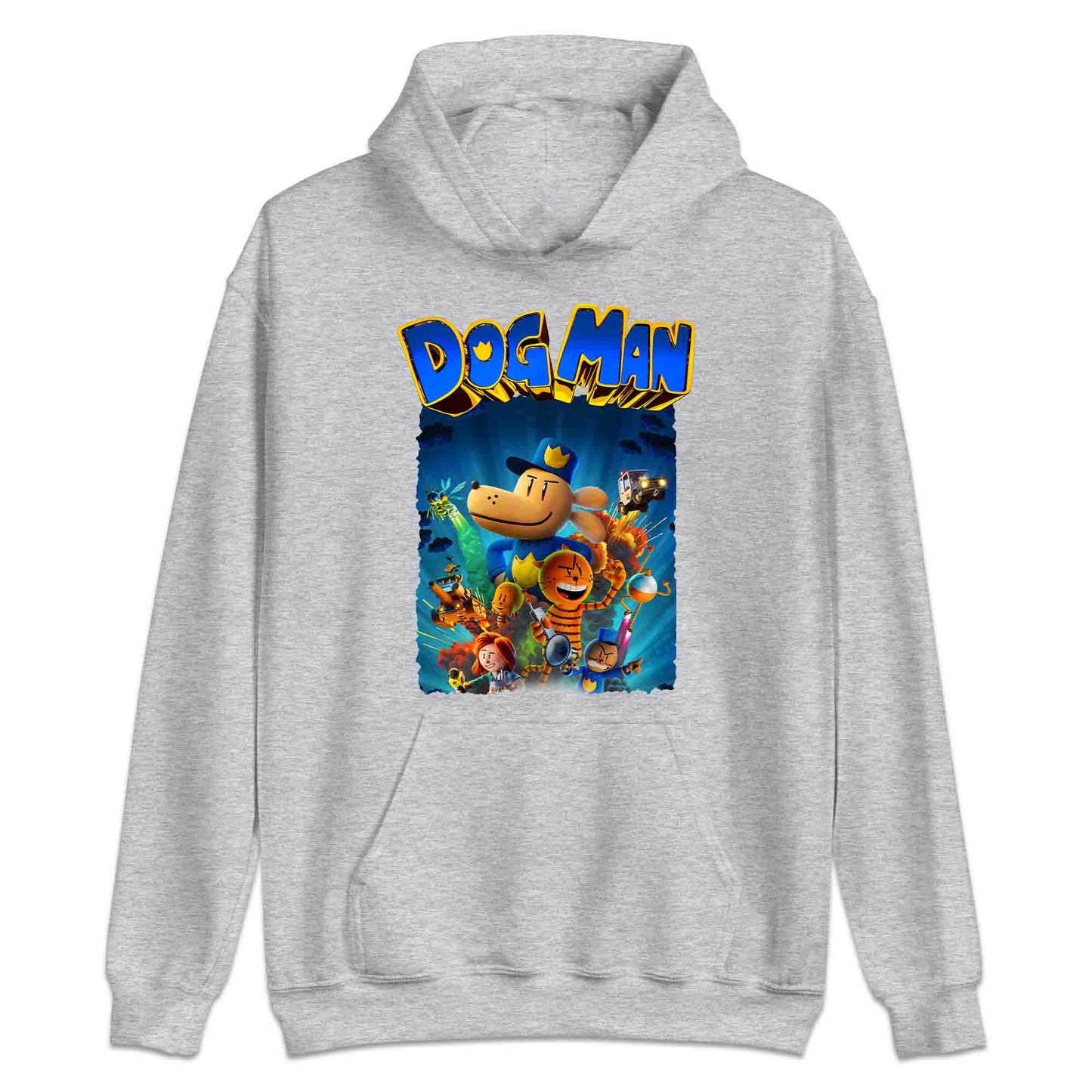 Dog Man World Book Day T-Shirt | Humanoid Animal Cop Dog Jumper | Comic Story Book Hoodie | PRODUCT CODE: DGHJEOIQWM