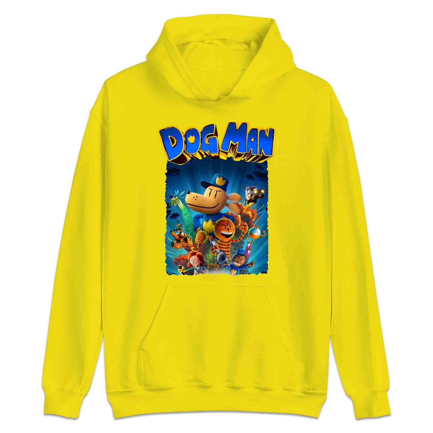 Dog Man World Book Day T-Shirt | Humanoid Animal Cop Dog Jumper | Comic Story Book Hoodie | PRODUCT CODE: DGHJEOIQWM