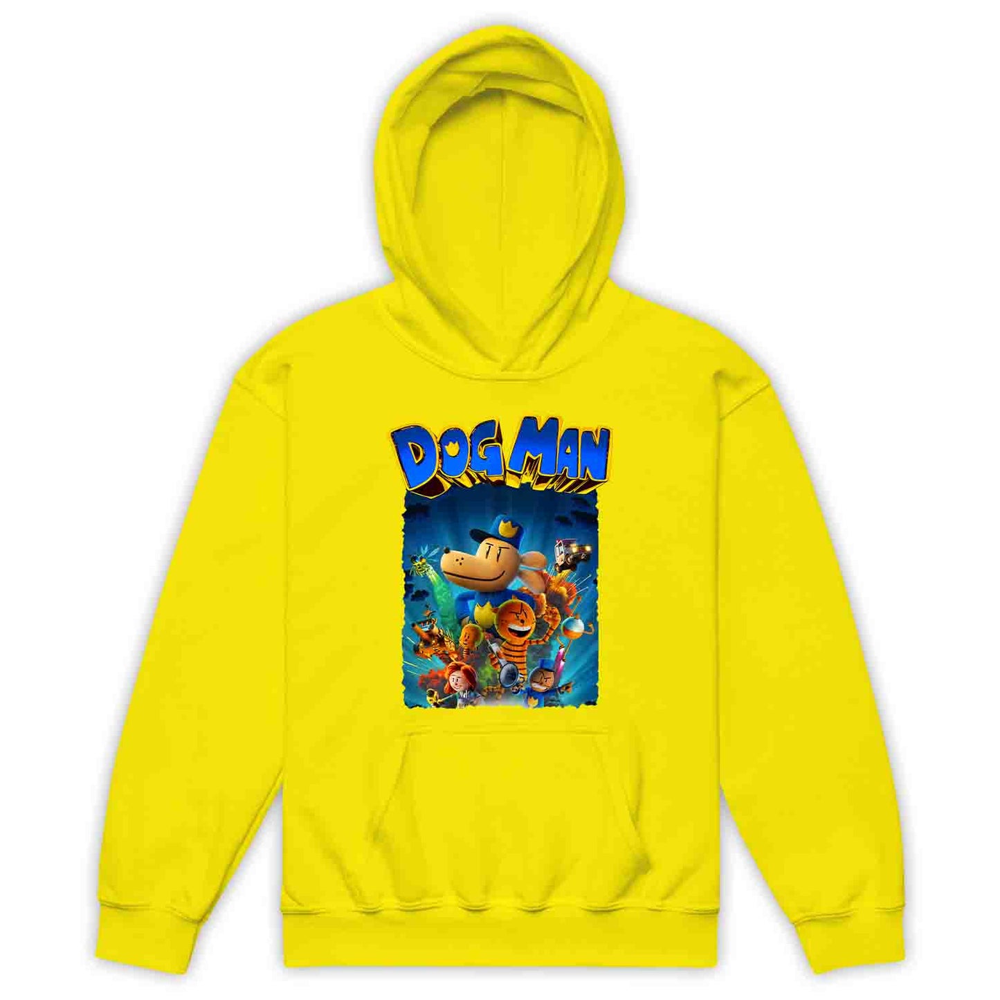 Dog Man World Book Day Kids T-Shirt | Humanoid Animal Cop Dog Jumper | Comic Story Book Hoodie | PRODUCT CODE: DGHJEOIQWM