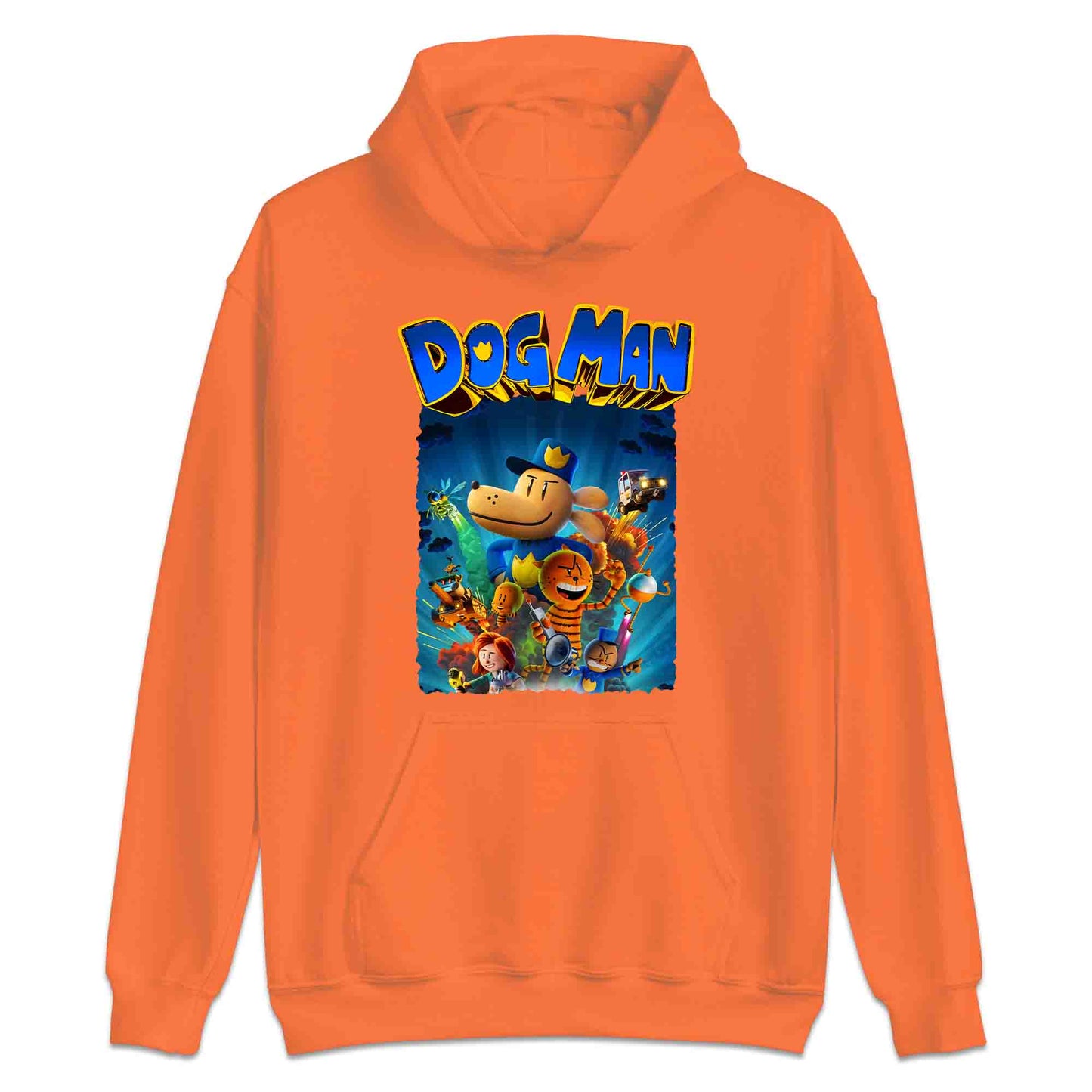 Dog Man World Book Day T-Shirt | Humanoid Animal Cop Dog Jumper | Comic Story Book Hoodie | PRODUCT CODE: DGHJEOIQWM