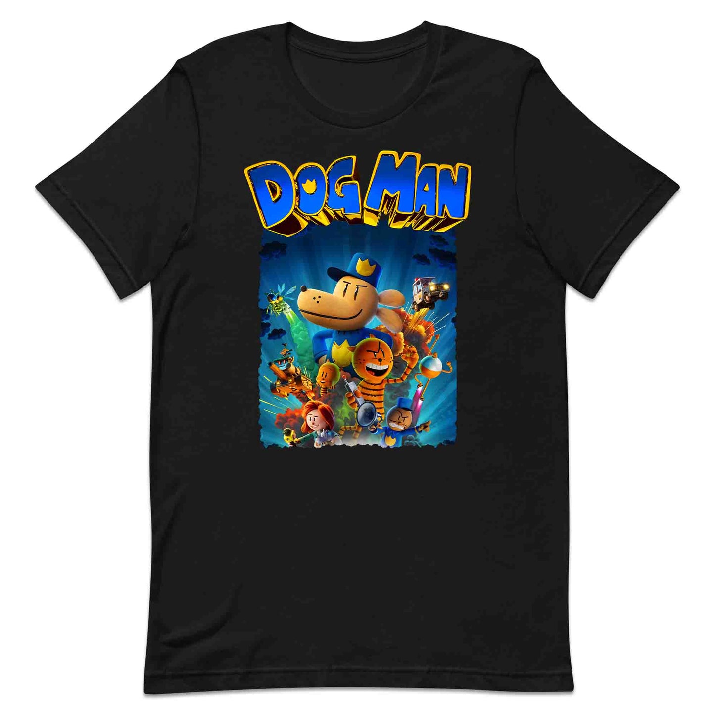 Dog Man World Book Day T-Shirt | Humanoid Animal Cop Dog Jumper | Comic Story Book Hoodie | PRODUCT CODE: DGHJEOIQWM