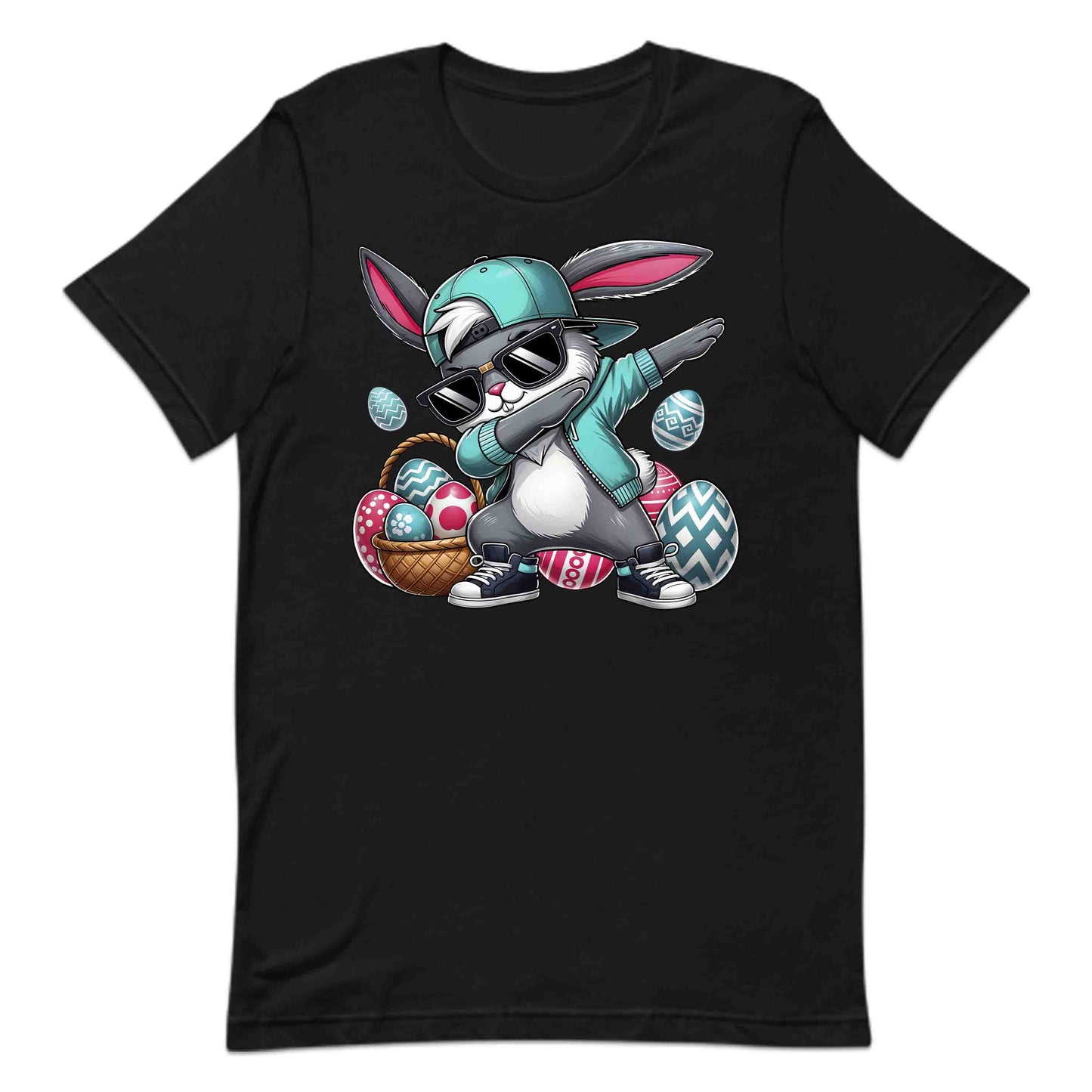 Dabbing Easter Bunny Fun Hip-Hop Rabbit with Shades | PRODUCT CODE: DGNVBJEPAWU