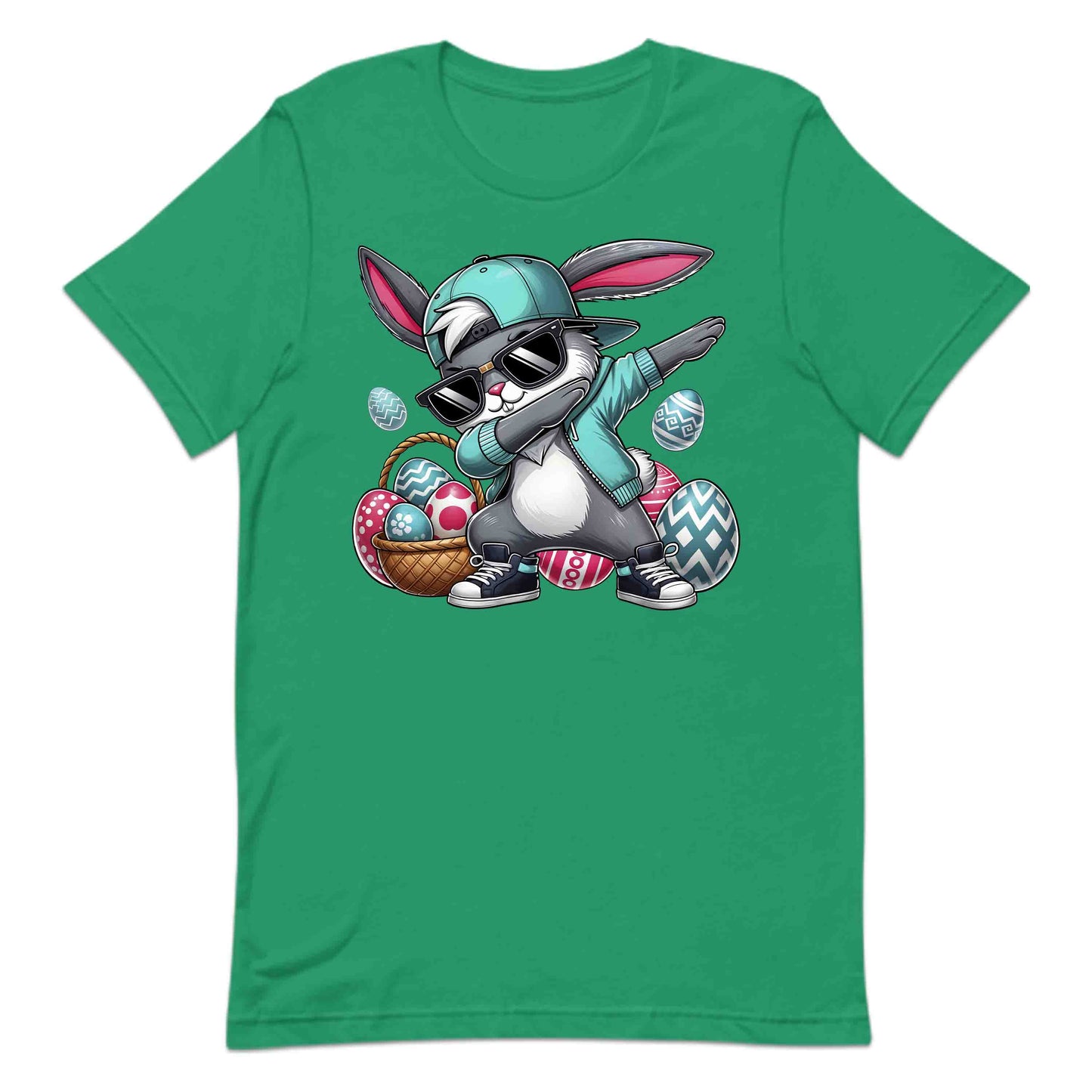Dabbing Easter Bunny Fun Hip-Hop Rabbit with Shades | PRODUCT CODE: DGNVBJEPAWU