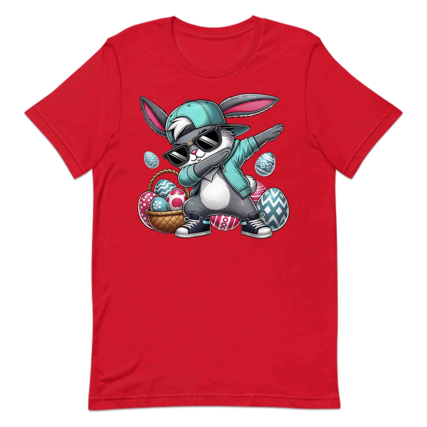 Dabbing Easter Bunny Fun Hip-Hop Rabbit with Shades | PRODUCT CODE: DGNVBJEPAWU