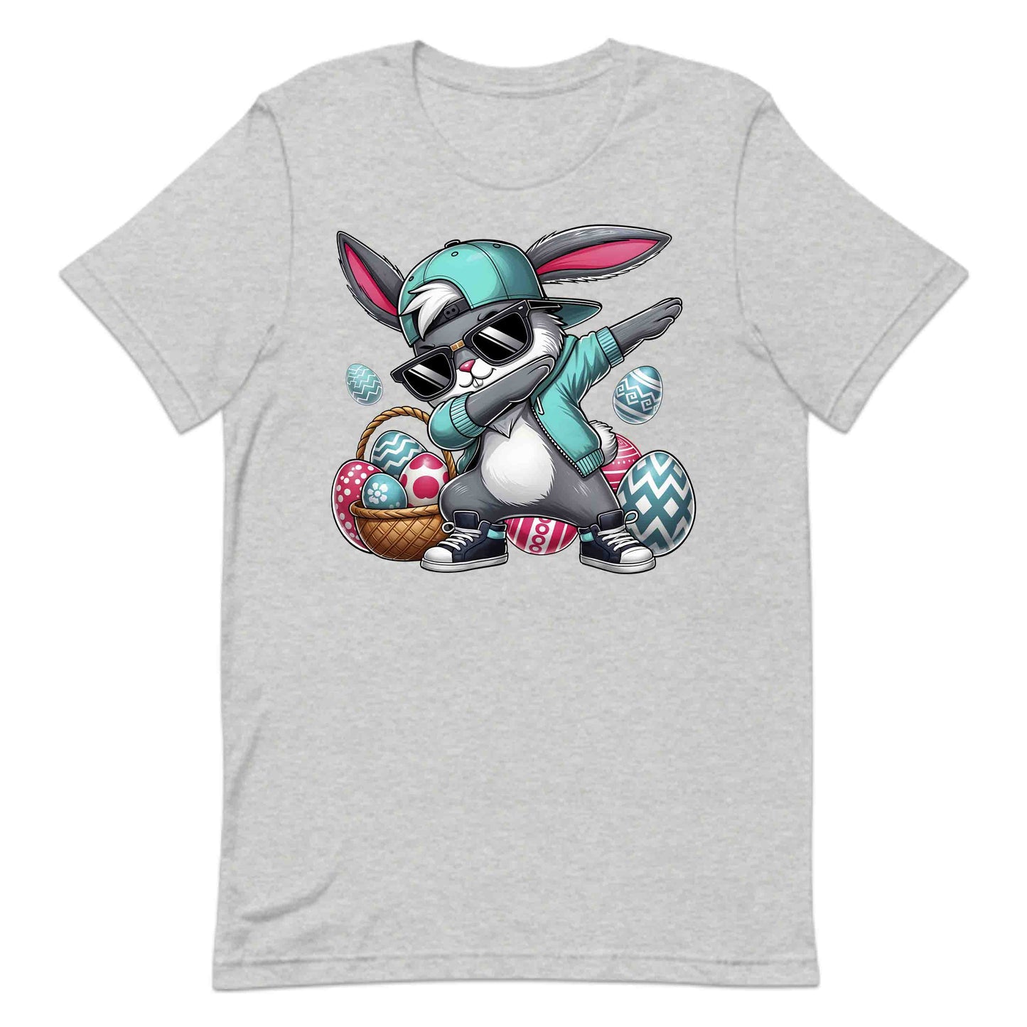 Dabbing Easter Bunny Fun Hip-Hop Rabbit with Shades | PRODUCT CODE: DGNVBJEPAWU