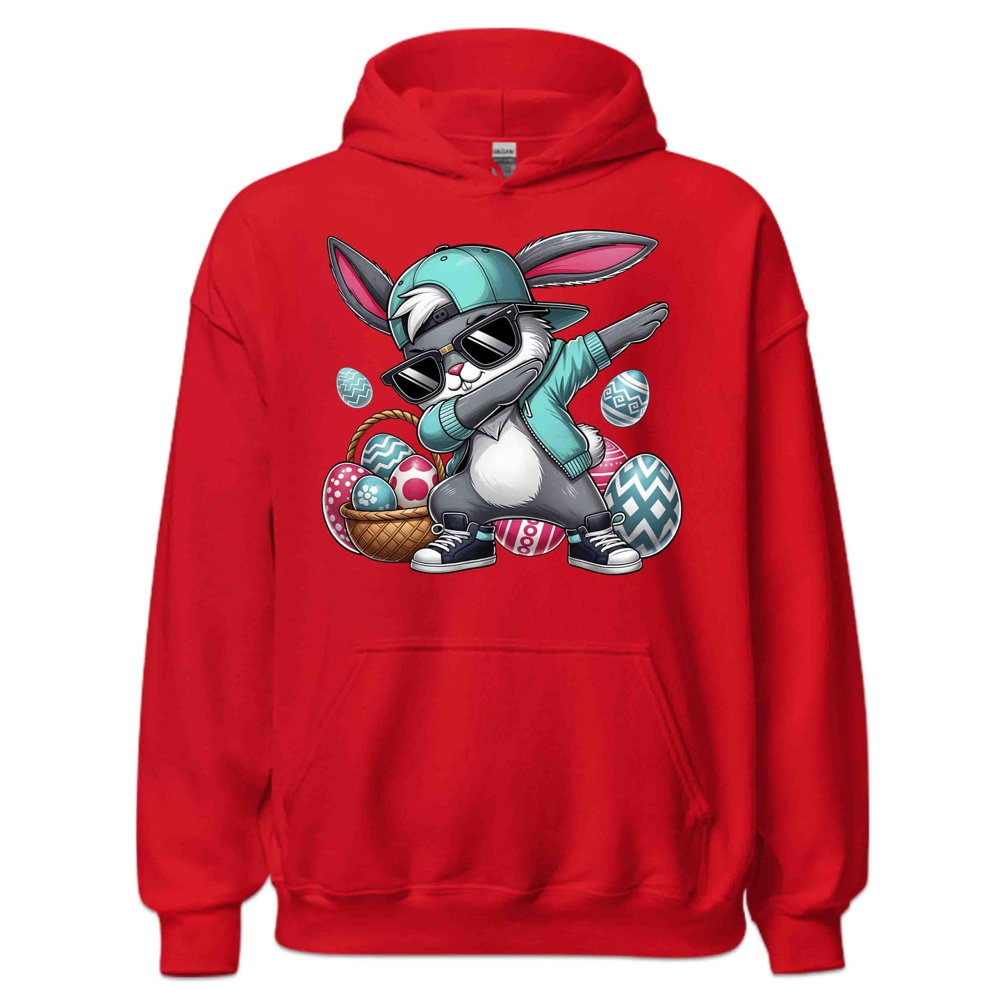 Dabbing Easter Bunny Fun Hip-Hop Rabbit with Shades | PRODUCT CODE: DGNVBJEPAWU