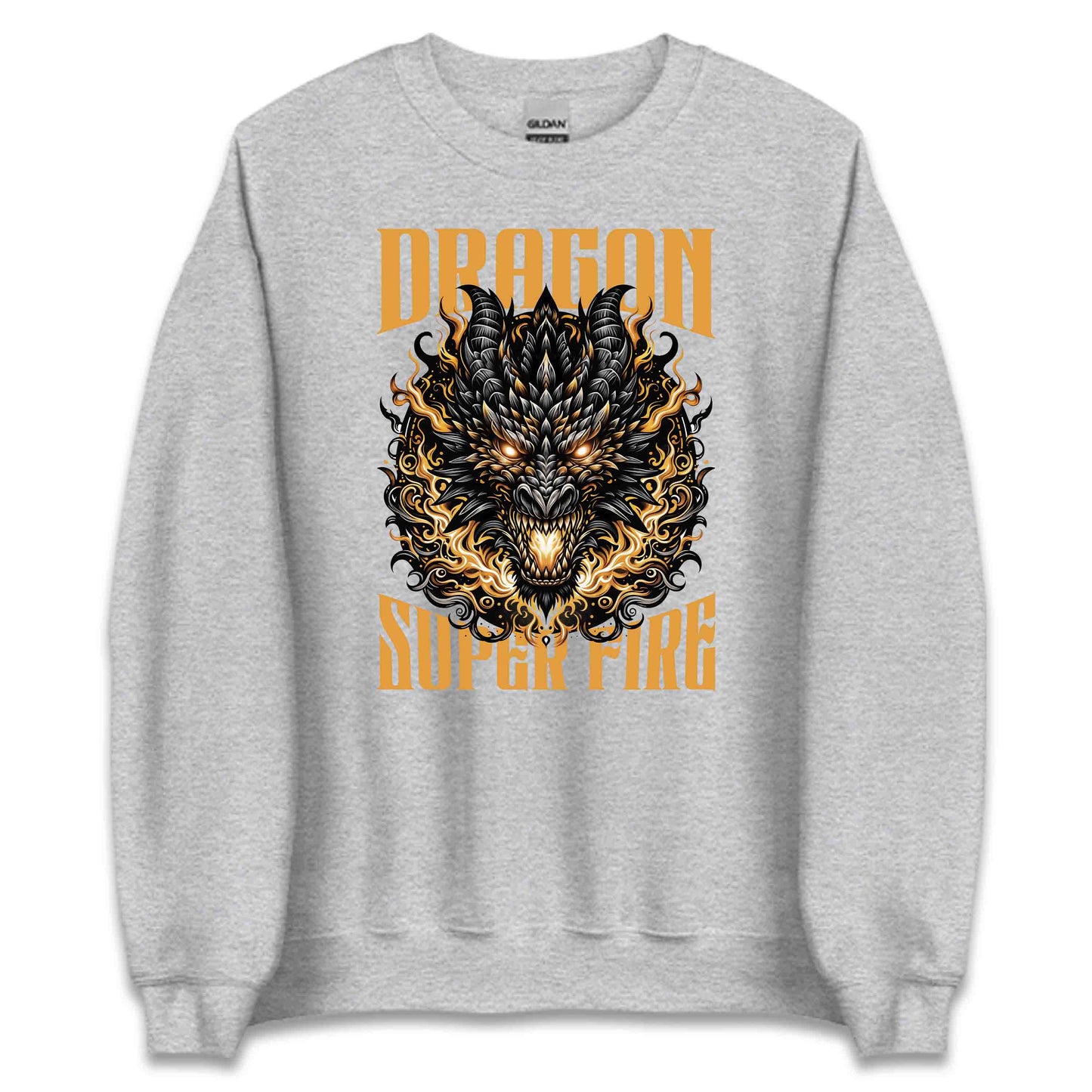 Dragon Super Fire Fantasy Streetwear Mythical Creature Fire-Breathing Dragon | PRODUCT CODE: DGRNOSPUFENYT