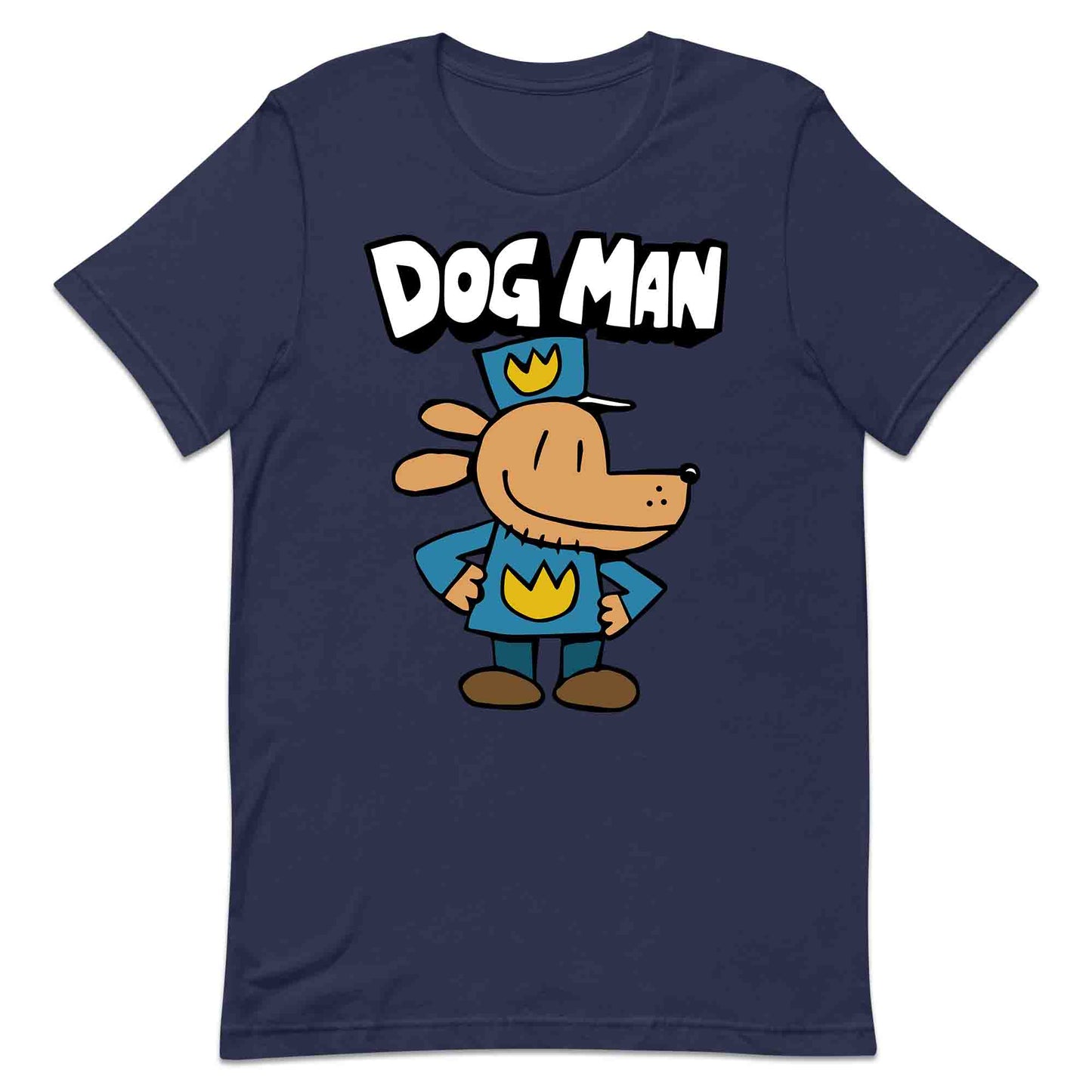 Dog Man World Book Day T-Shirt | Funny Cop Dog Jumper | Comic Cartoon Police Dog Hoodie | PRODUCT CODE: DGSDFUTRCX