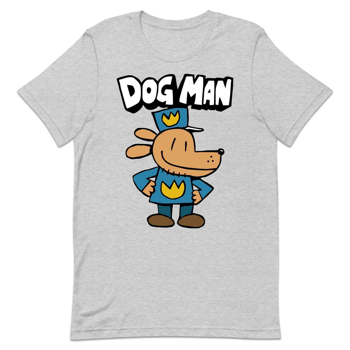 Dog Man World Book Day T-Shirt | Funny Cop Dog Jumper | Comic Cartoon Police Dog Hoodie | PRODUCT CODE: DGSDFUTRCX