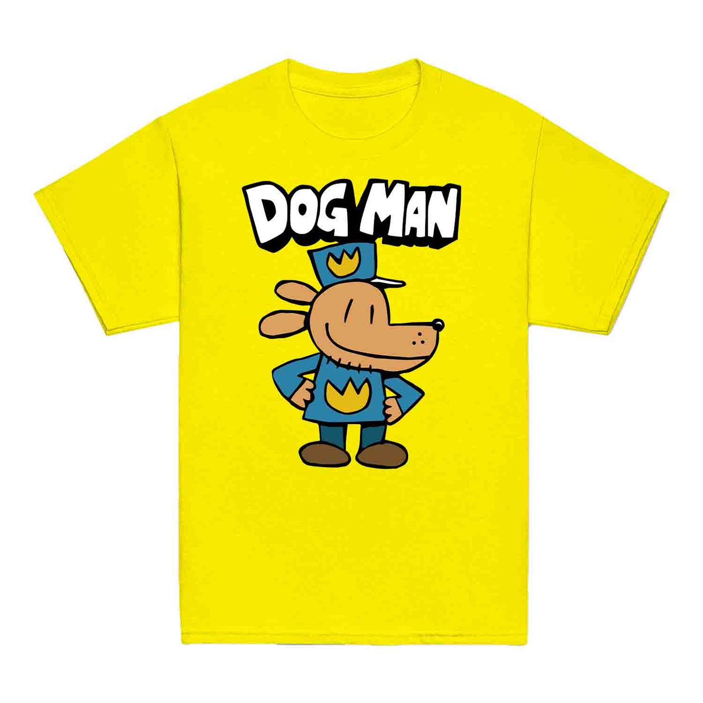 Dog Man World Book Day Kids T-Shirt | Funny Cop Dog Kids Jumper | Comic Cartoon Police Dog Hoodie | PRODUCT CODE: DGSDFUTRCX