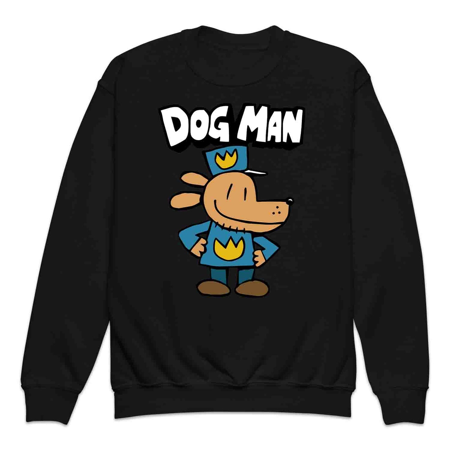 Dog Man World Book Day Kids T-Shirt | Funny Cop Dog Kids Jumper | Comic Cartoon Police Dog Hoodie | PRODUCT CODE: DGSDFUTRCX