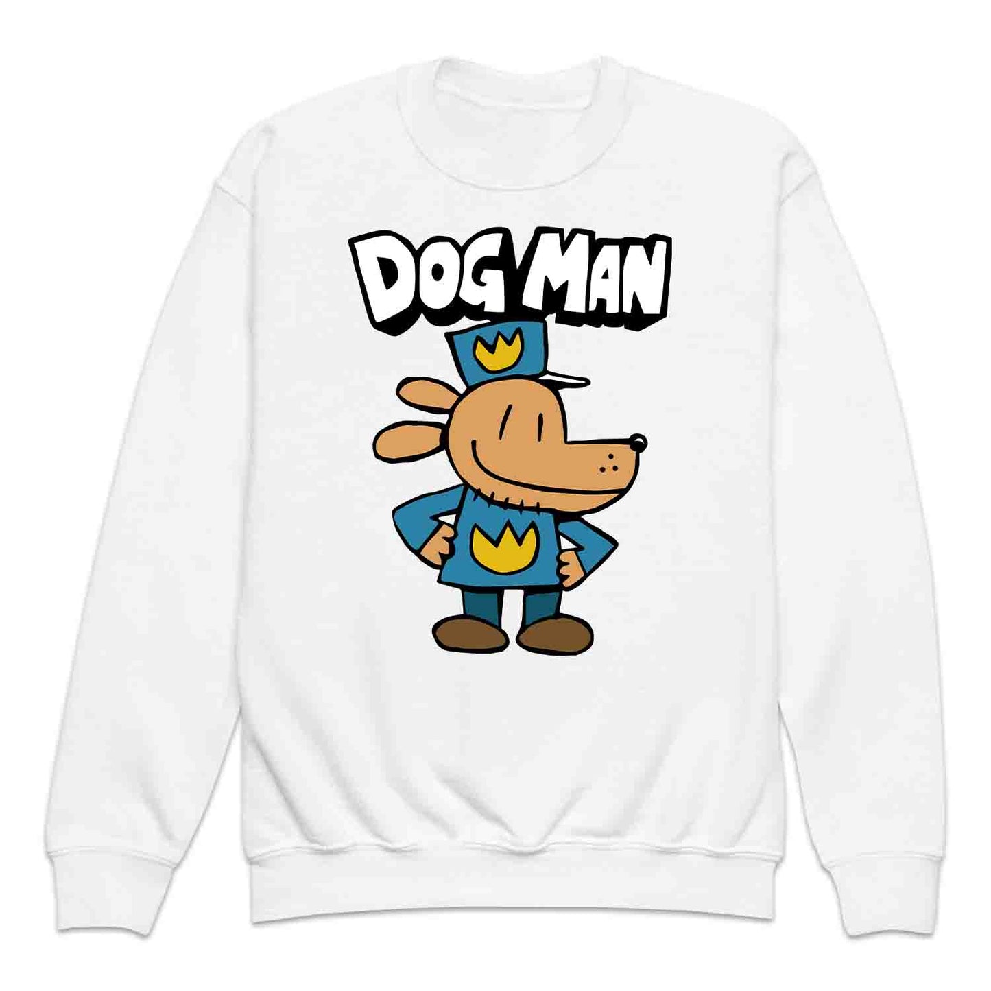 Dog Man World Book Day Kids T-Shirt | Funny Cop Dog Kids Jumper | Comic Cartoon Police Dog Hoodie | PRODUCT CODE: DGSDFUTRCX