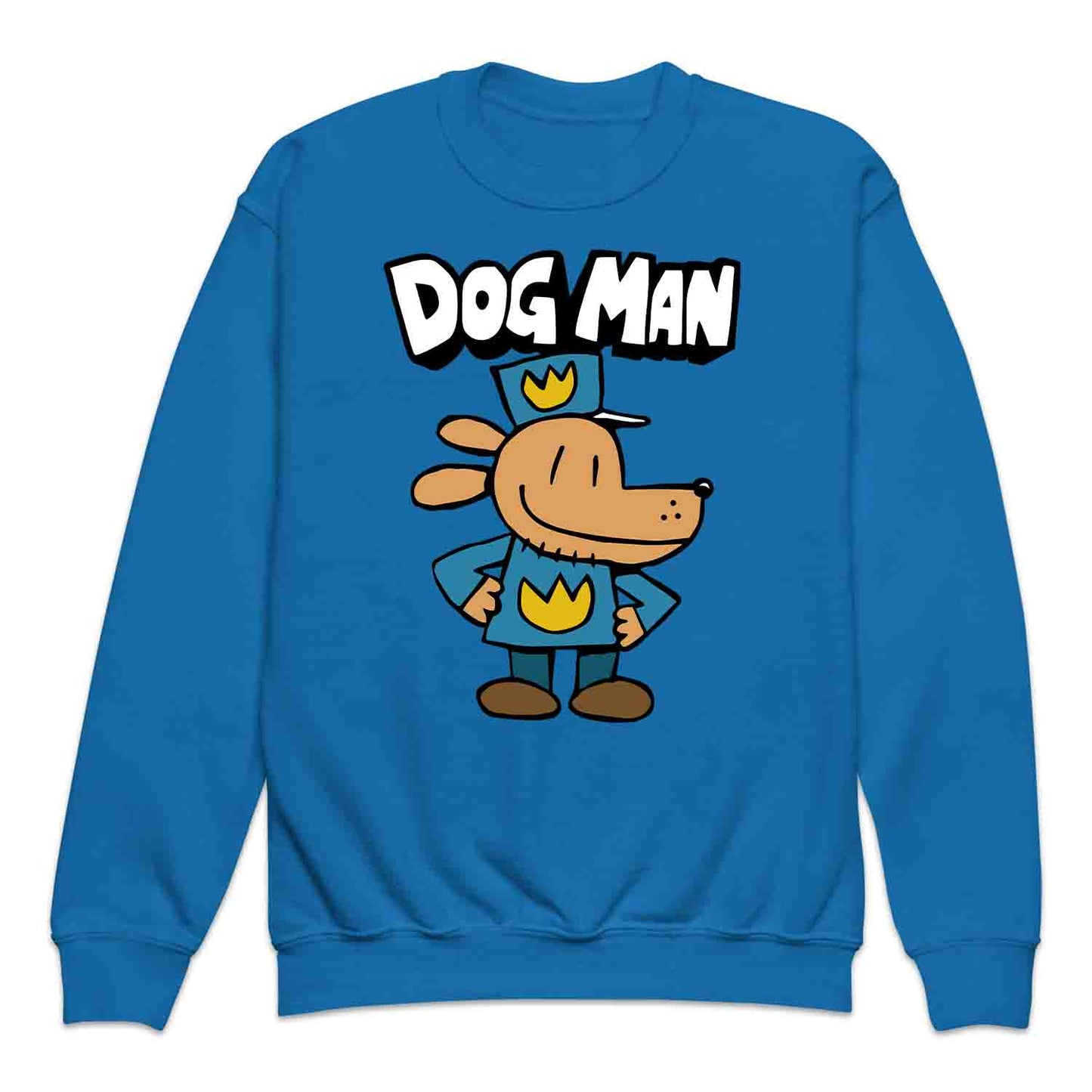 Dog Man World Book Day Kids T-Shirt | Funny Cop Dog Kids Jumper | Comic Cartoon Police Dog Hoodie | PRODUCT CODE: DGSDFUTRCX