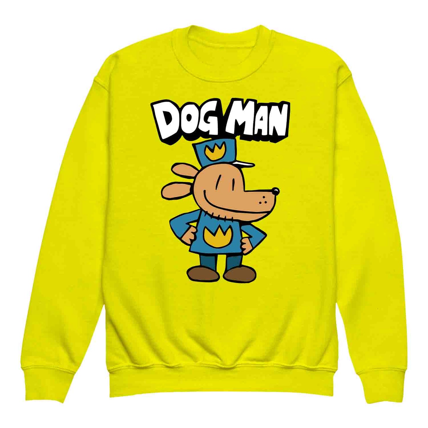 Dog Man World Book Day Kids T-Shirt | Funny Cop Dog Kids Jumper | Comic Cartoon Police Dog Hoodie | PRODUCT CODE: DGSDFUTRCX
