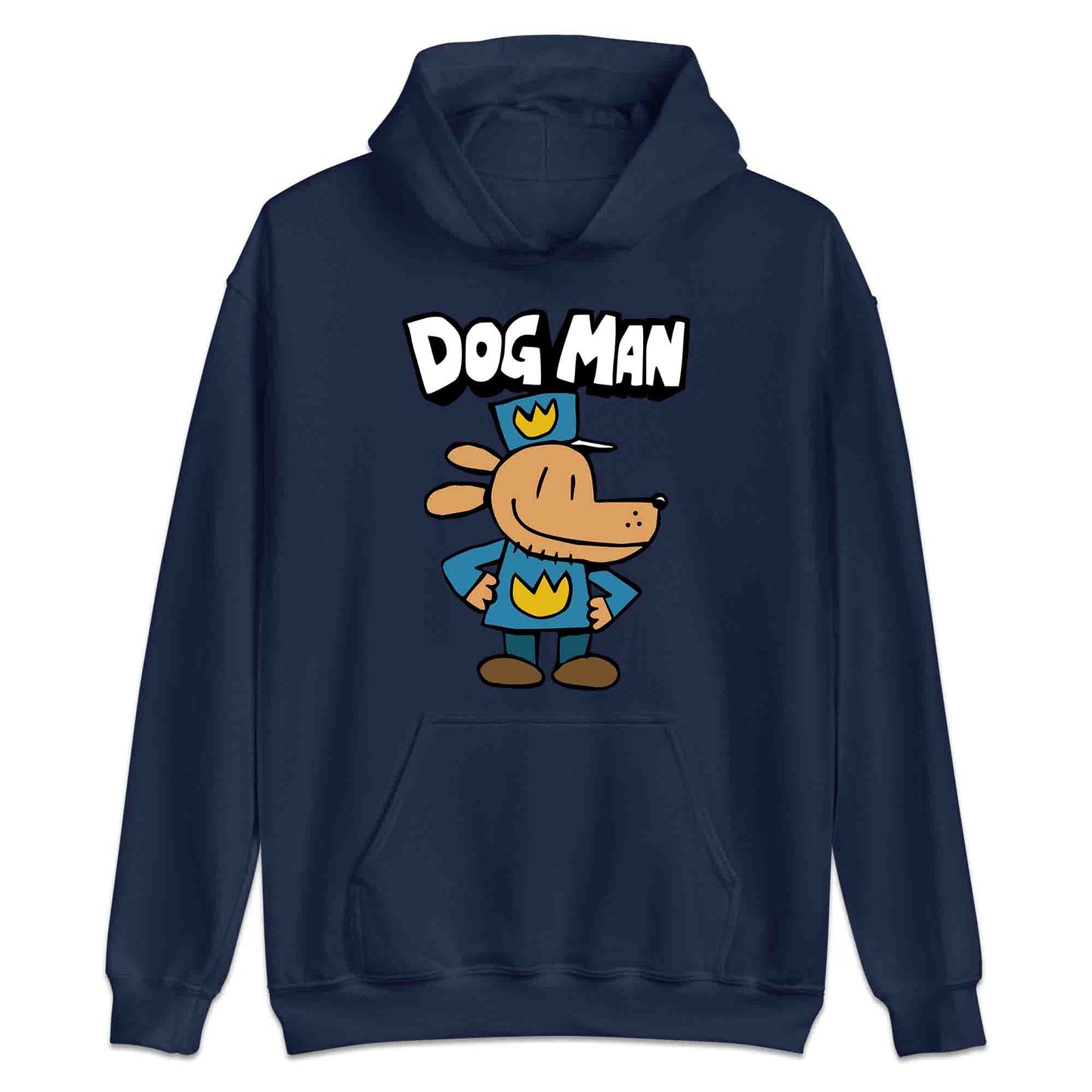 Dog Man World Book Day T-Shirt | Funny Cop Dog Jumper | Comic Cartoon Police Dog Hoodie | PRODUCT CODE: DGSDFUTRCX