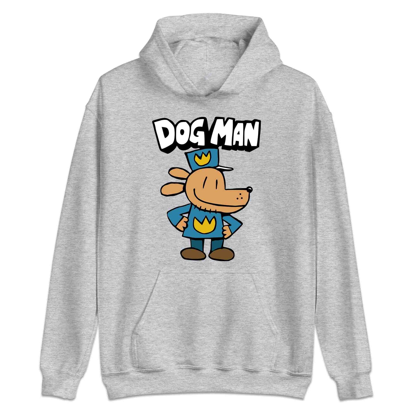 Dog Man World Book Day T-Shirt | Funny Cop Dog Jumper | Comic Cartoon Police Dog Hoodie | PRODUCT CODE: DGSDFUTRCX
