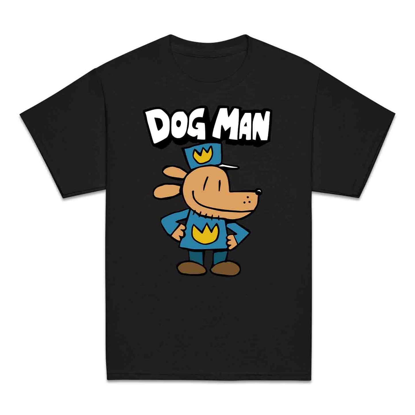 Dog Man World Book Day Kids T-Shirt | Funny Cop Dog Kids Jumper | Comic Cartoon Police Dog Hoodie | PRODUCT CODE: DGSDFUTRCX