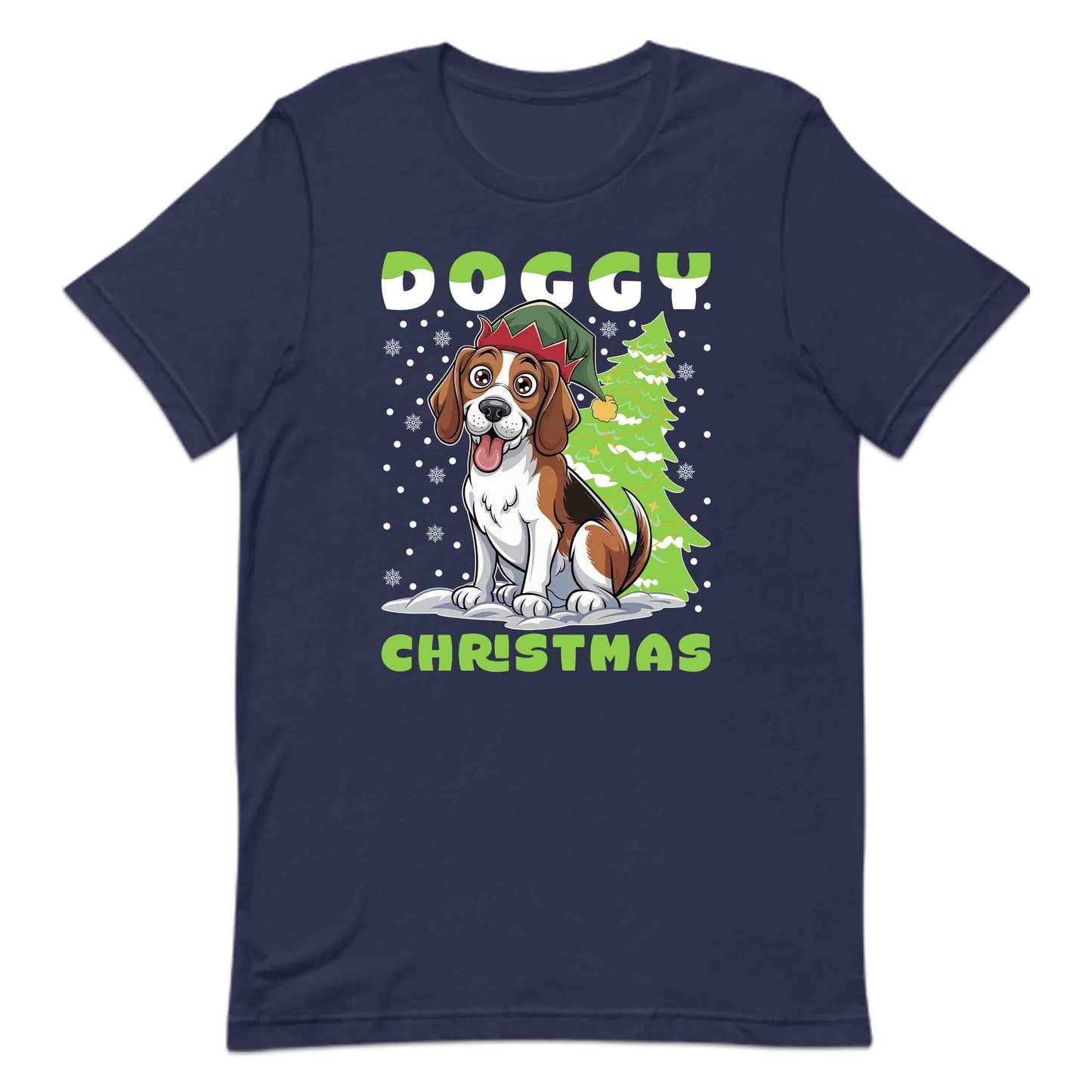 Doggy Christmas Adorable Beagle Dog Xmas | PRODUCT CODE: DGYCHRMADBL