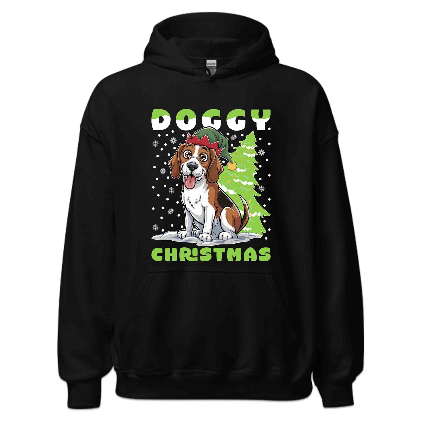 Doggy Christmas Adorable Beagle Dog Xmas | PRODUCT CODE: DGYCHRMADBL
