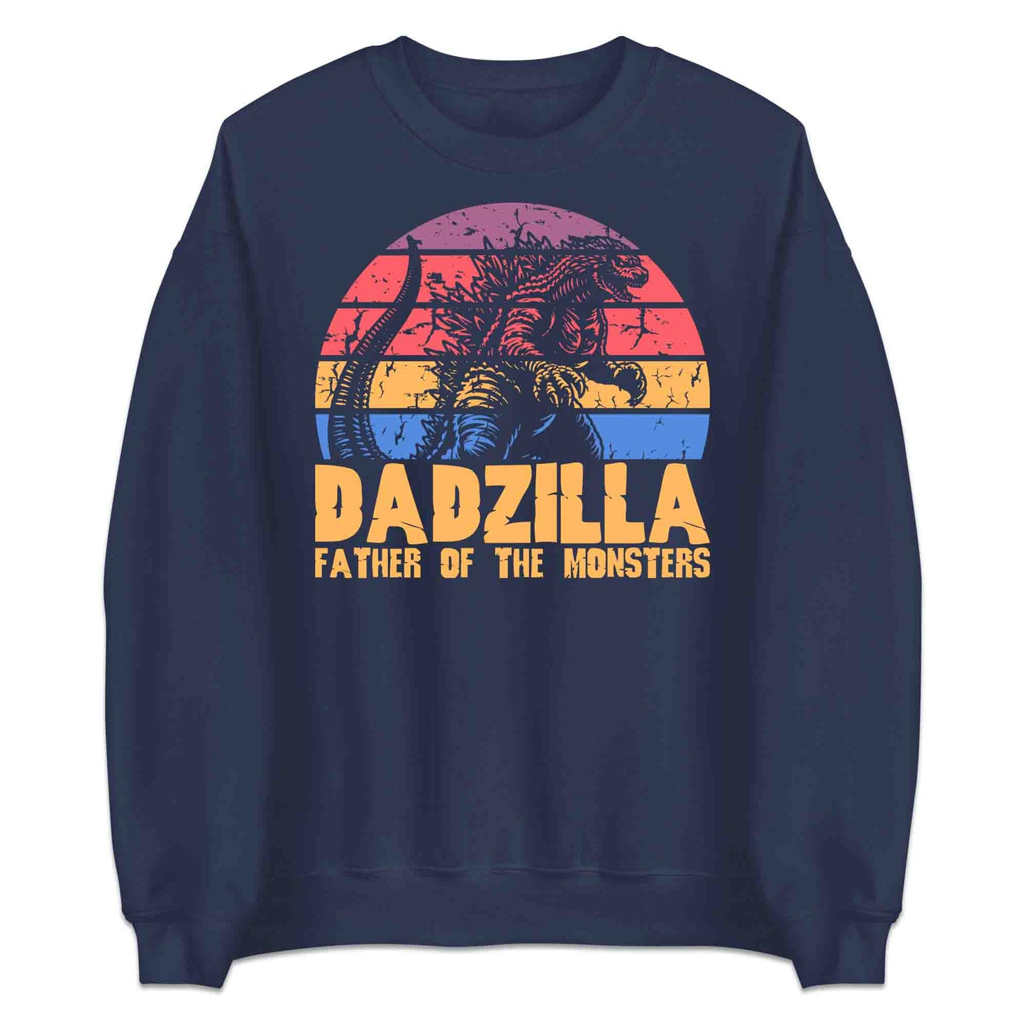 Dadzilla T-Shirt, Jumper & Hoodie – Vintage Godzilla-Inspired Father’s Day Gift for New & Legendary Dads | PRODUCT CODE: DJNBKJRF