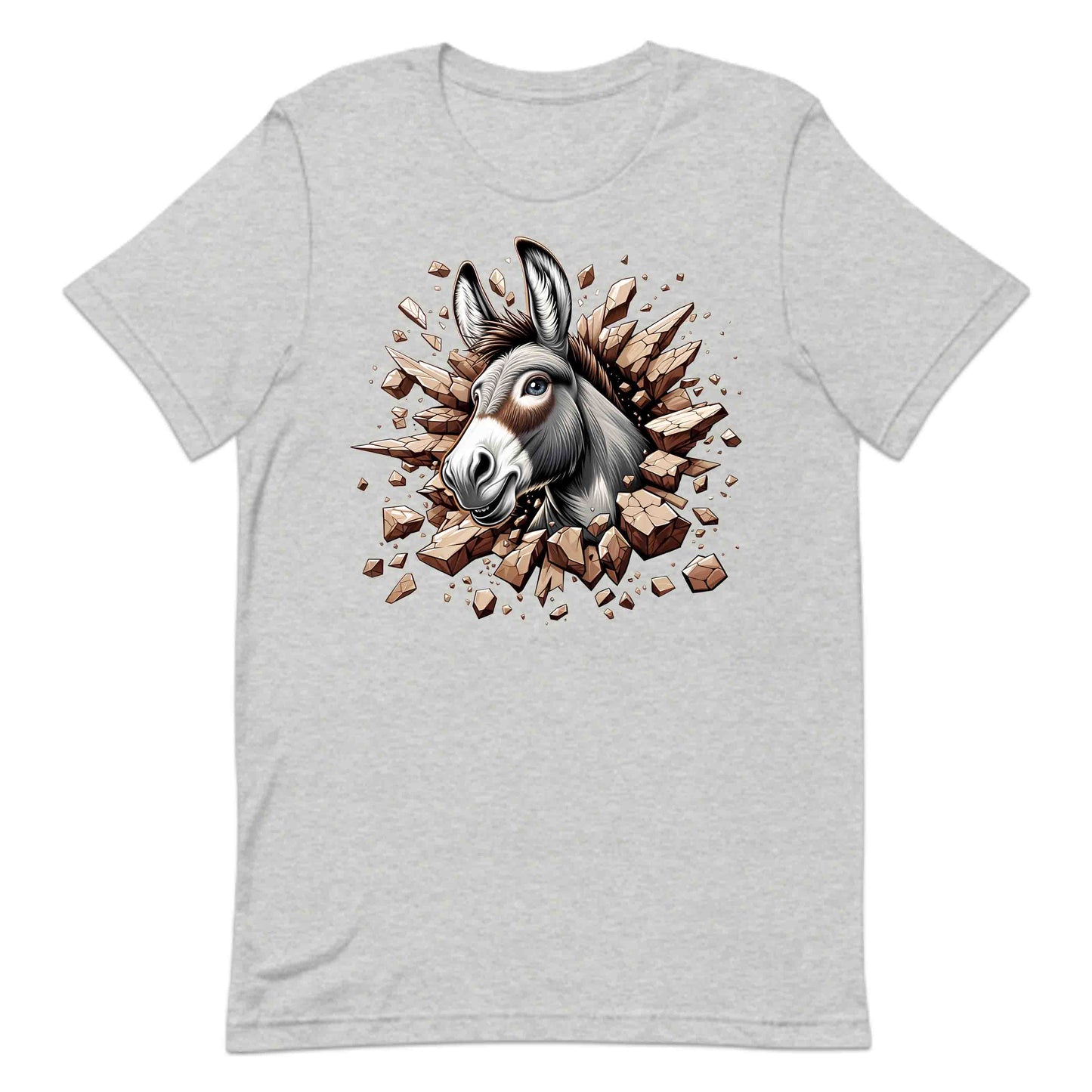 Donkey Breaking Through Wall 3D Realistic Donkey | PRODUCT CODE: DKBRWLAFMNDT