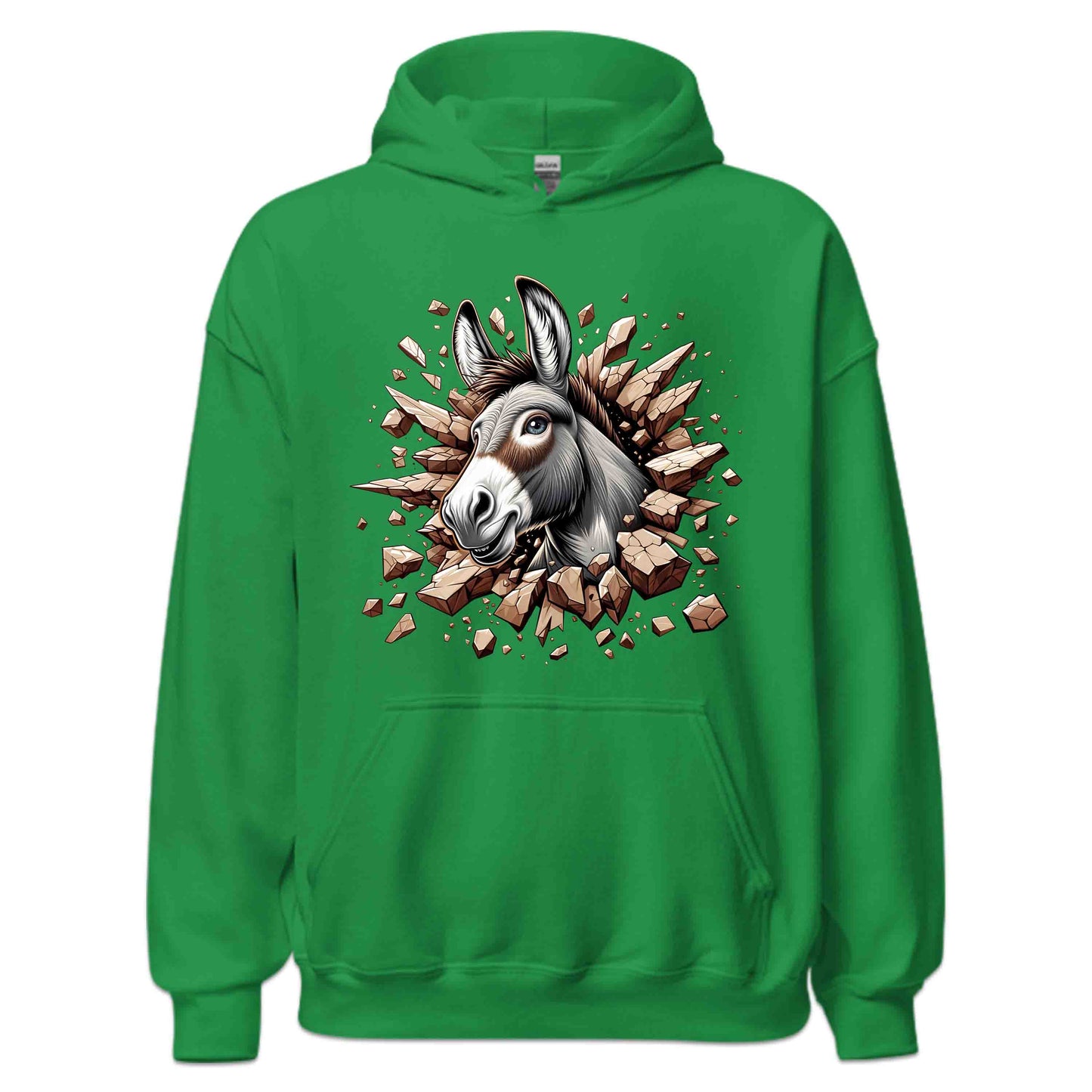 Donkey Breaking Through Wall 3D Realistic Donkey | PRODUCT CODE: DKBRWLAFMNDT
