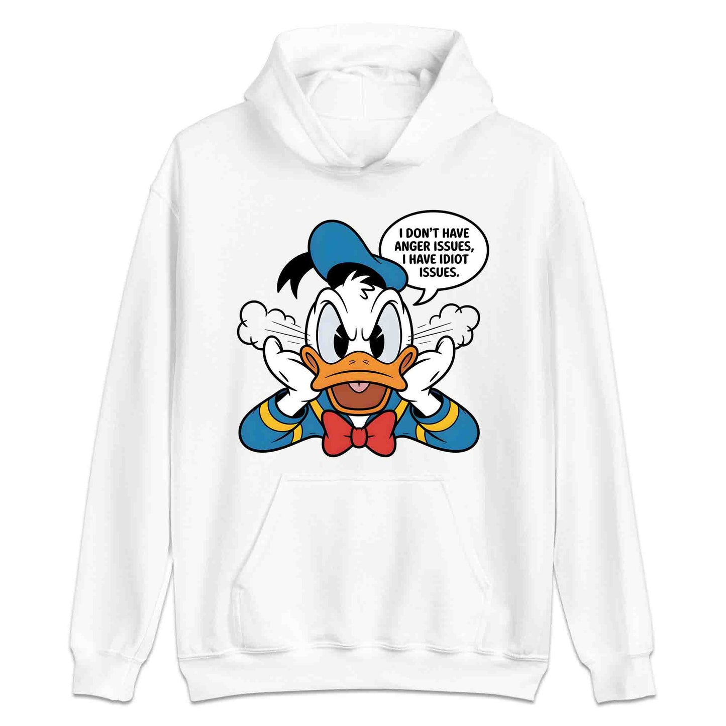 Disney Donald Duck I Don’t Have Anger Issues T-Shirt, Classic Cartoon Humor Sweatshirt, Funny Disney Hoodie | PRODUCT CODE: DKJWERNMUX