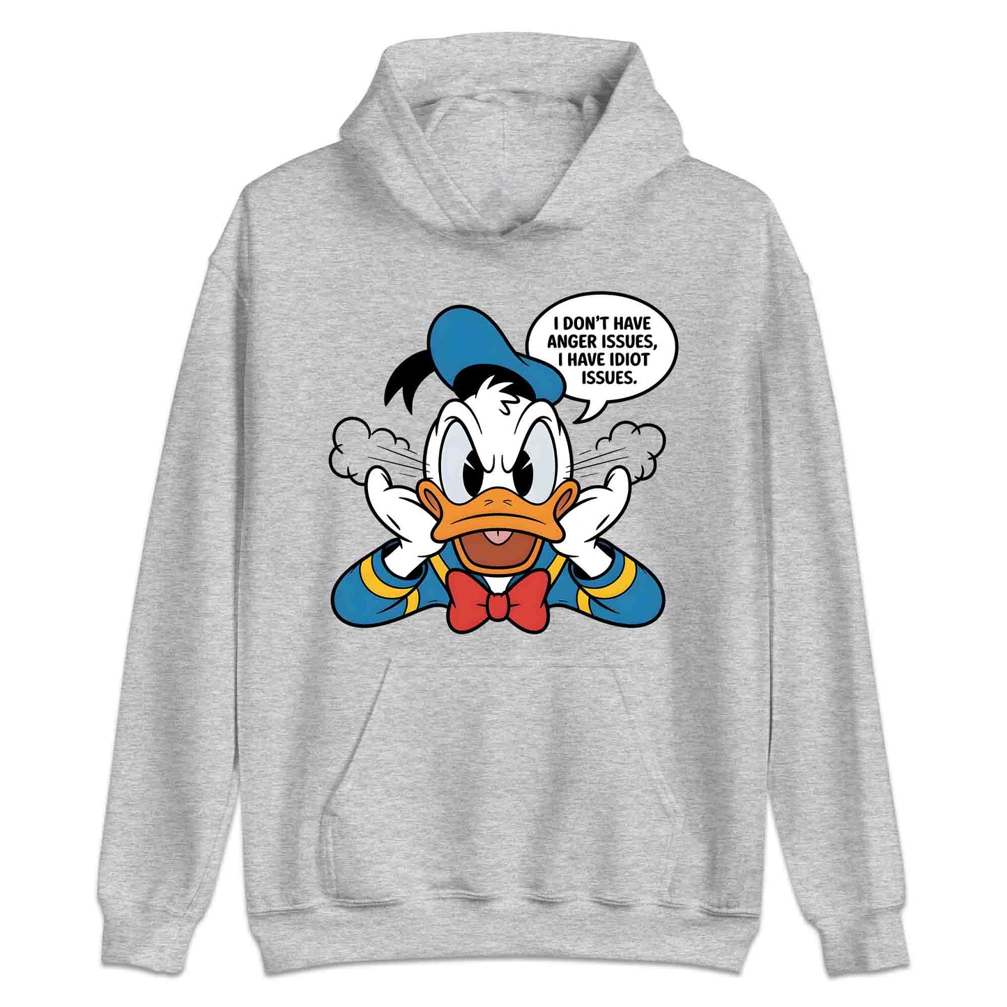 Disney Donald Duck I Don’t Have Anger Issues T-Shirt, Classic Cartoon Humor Sweatshirt, Funny Disney Hoodie | PRODUCT CODE: DKJWERNMUX